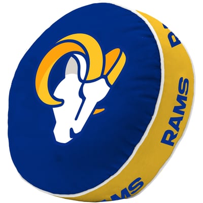 Oreiller bouffant de l’équipe des Rams de Los Angeles