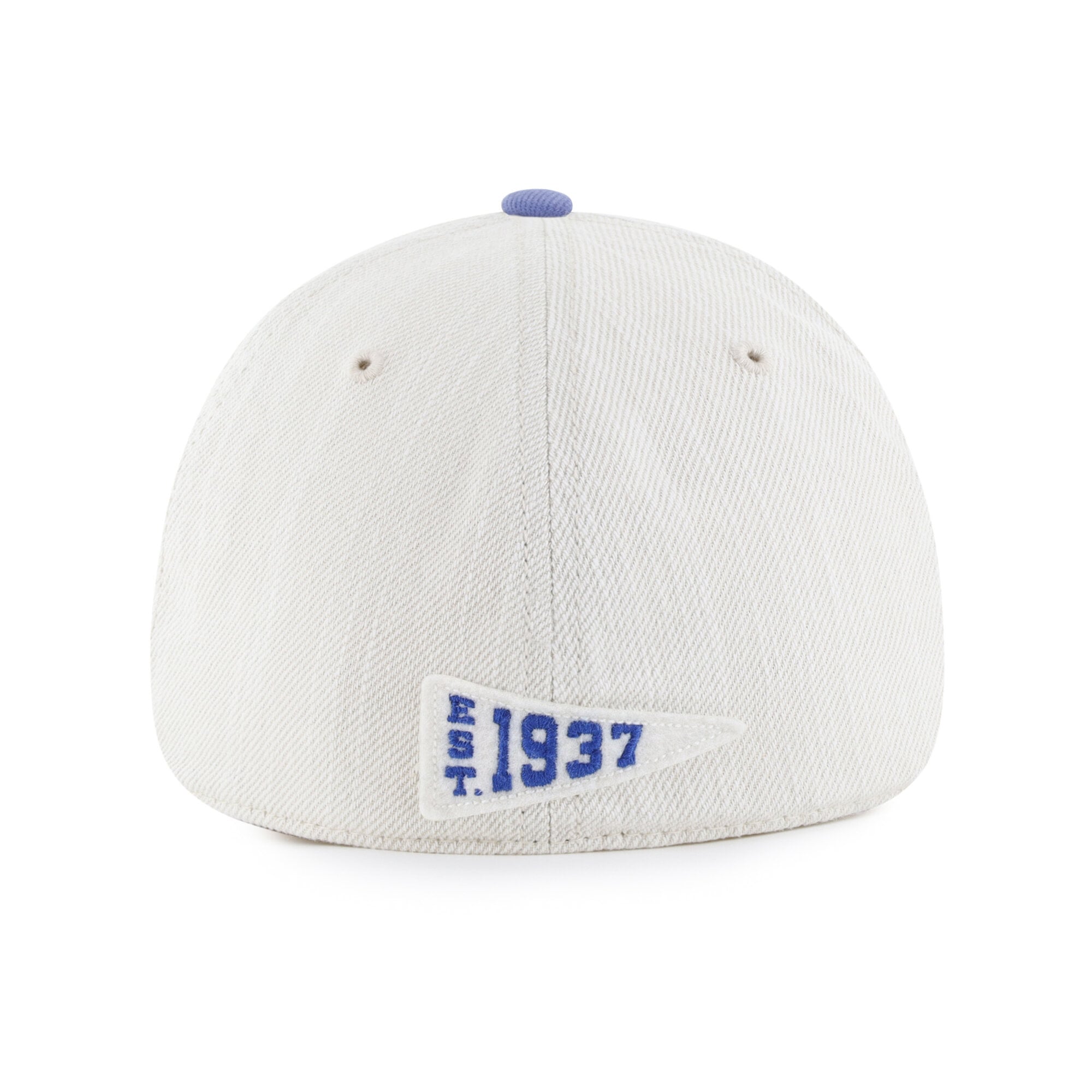 Men's '47 Natural Los Angeles Rams Throwback Groton Franchise Fitted Hat
