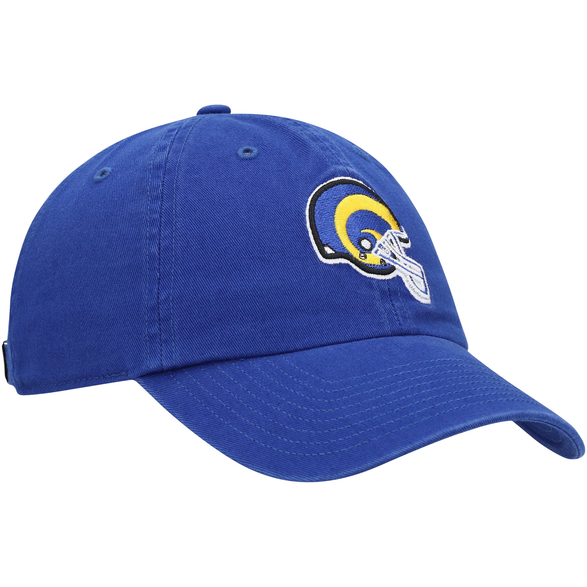 Men's '47 Royal Los Angeles Rams Clean Up Adjustable Hat