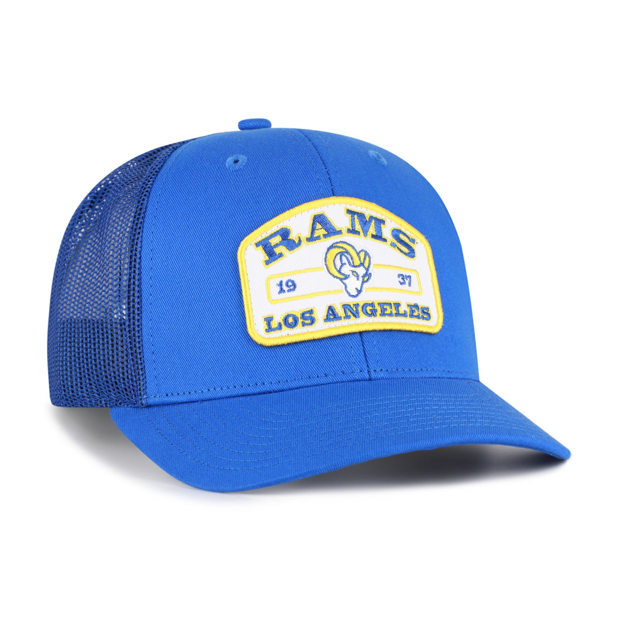 Casquette trucker ajustable pour homme '47 Royal Los Angeles Rams Roadway
