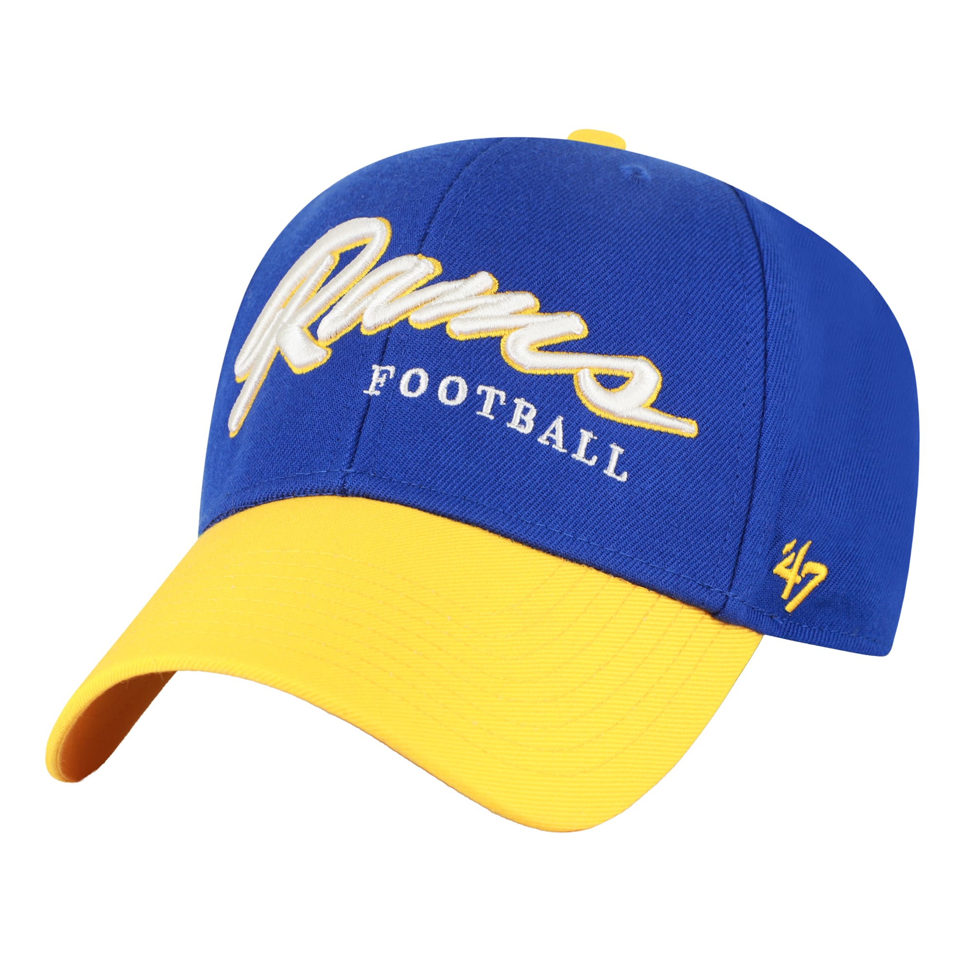 Casquette ajustable rétro MVP des Rams de Los Angeles, modèle 47 Royal, pour homme