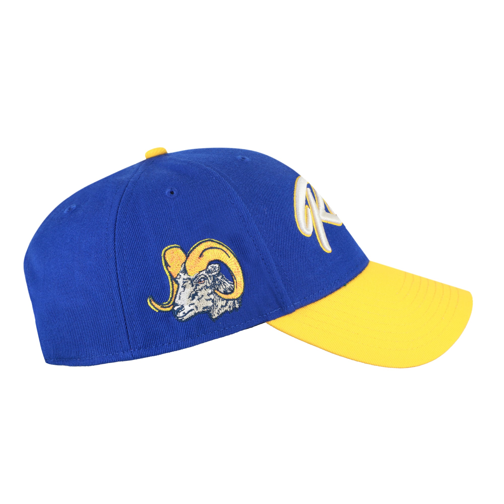 Casquette ajustable rétro MVP des Rams de Los Angeles, modèle 47 Royal, pour homme