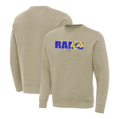 Los Angeles Rams Antigua Impact Victory Sweatshirt - Khaki