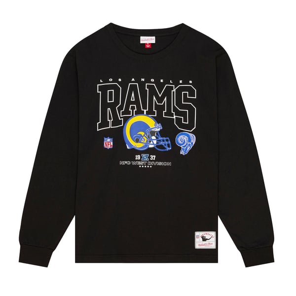 RAMS Head Navy T-Shirt / Gold LA Rams Los Angeles Unisex Men RAMS Head Navy T-Shirt / Gold LA Rams Los Angeles Unisex Men