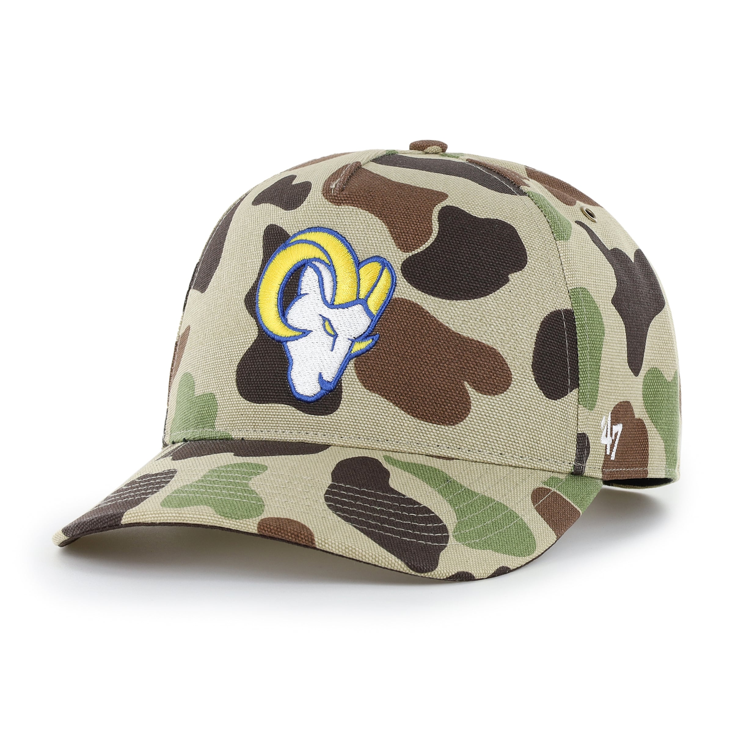 Casquette ajustable Carhartt x '47 Duck Camo Los Angeles Rams pour homme