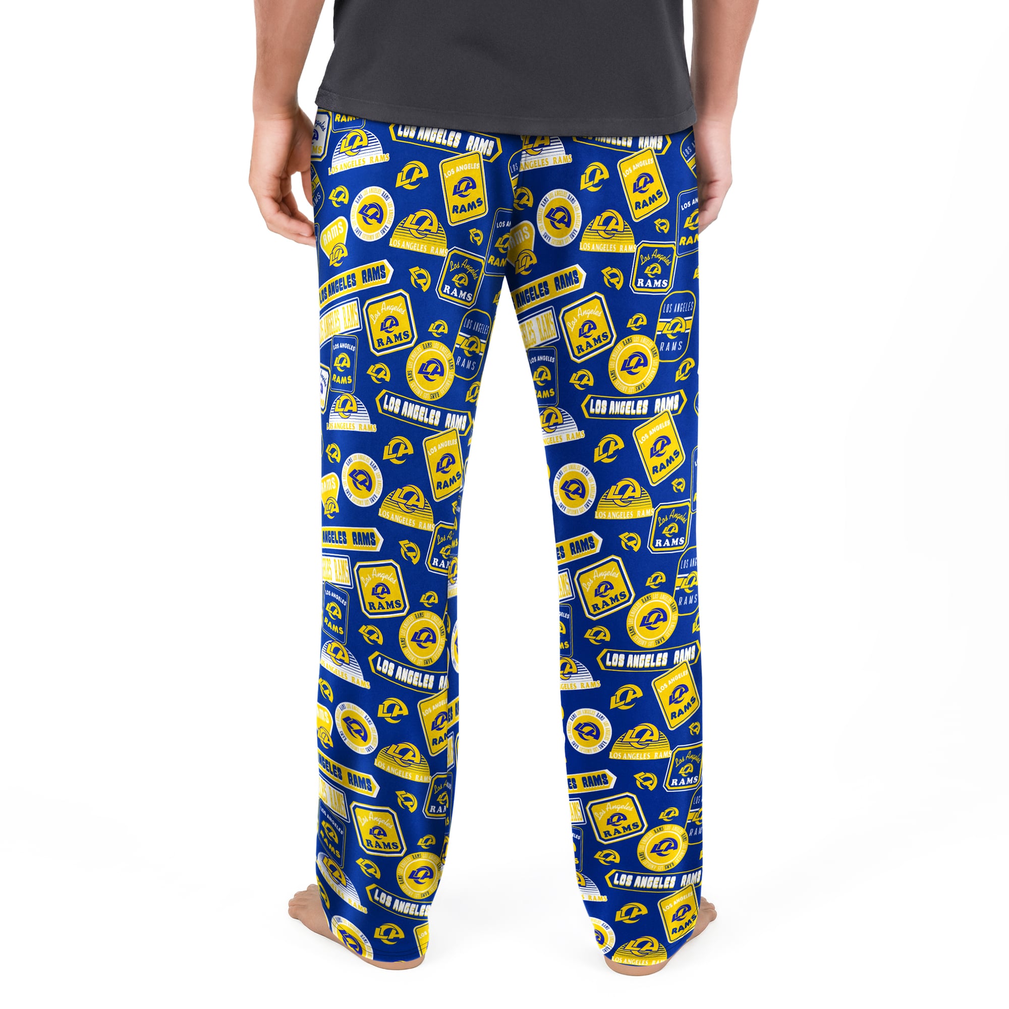 Pantalon de nuit Grady Royal Los Angeles Rams Concepts Sport pour homme