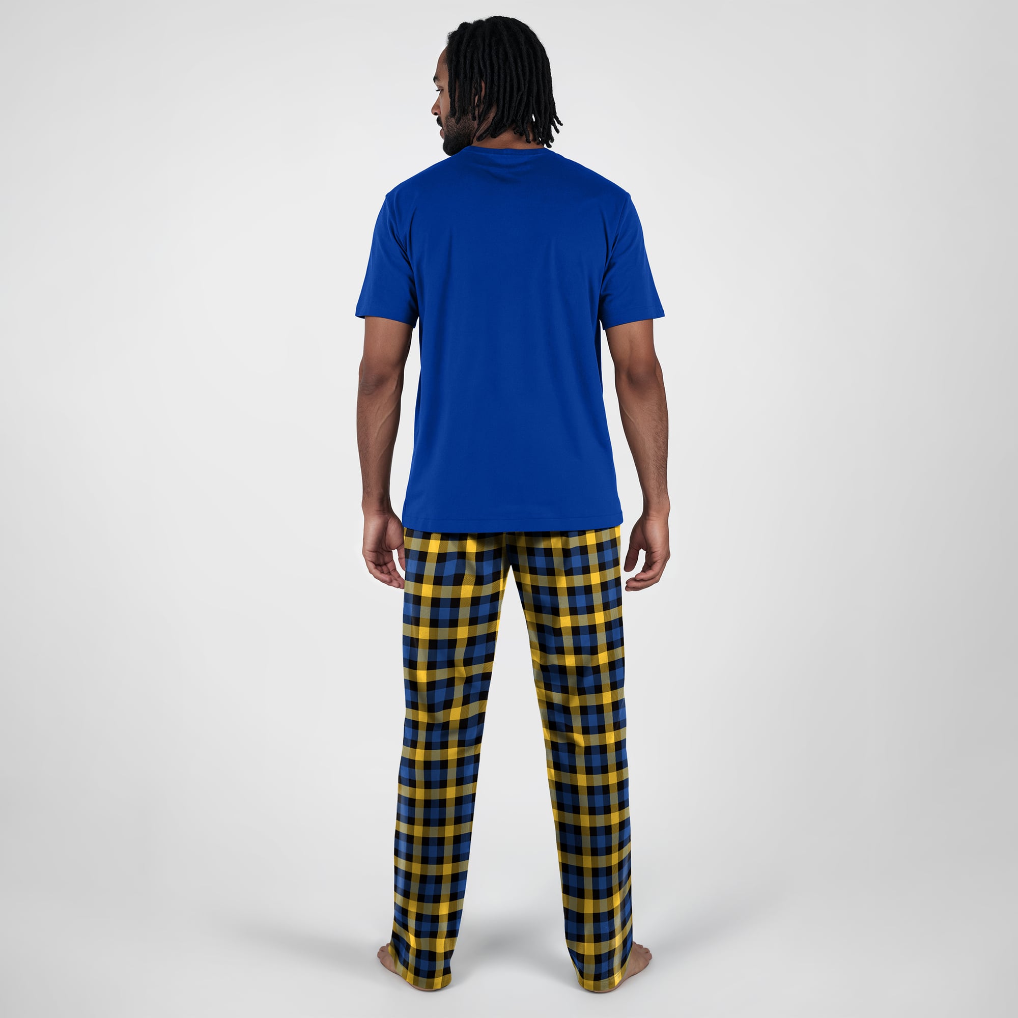 Men's Concepts Sport Royal Los Angeles Rams Highland Sleep Set
