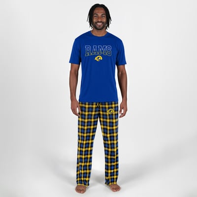 Los Angeles Rams Concepts Sport Highland Sleep Set - Royal