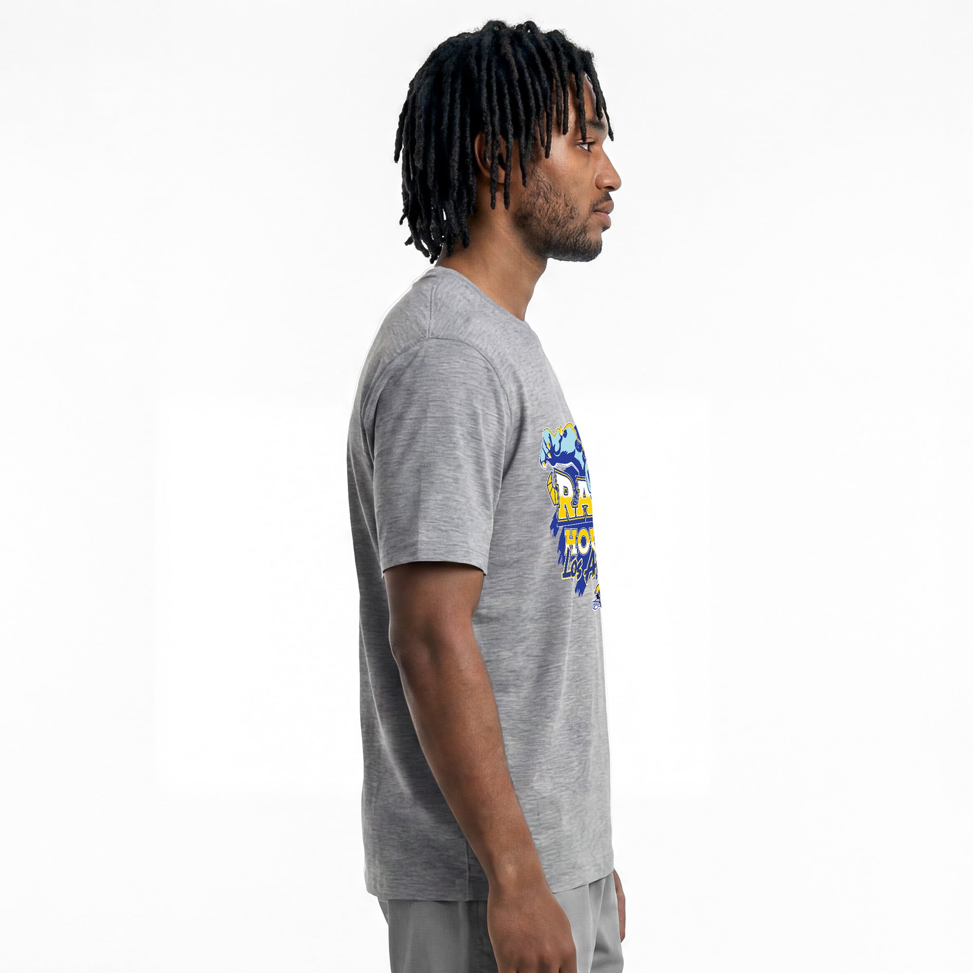 T-shirt homme Disney x Champion gris Los Angeles Rams Sulley All-Star