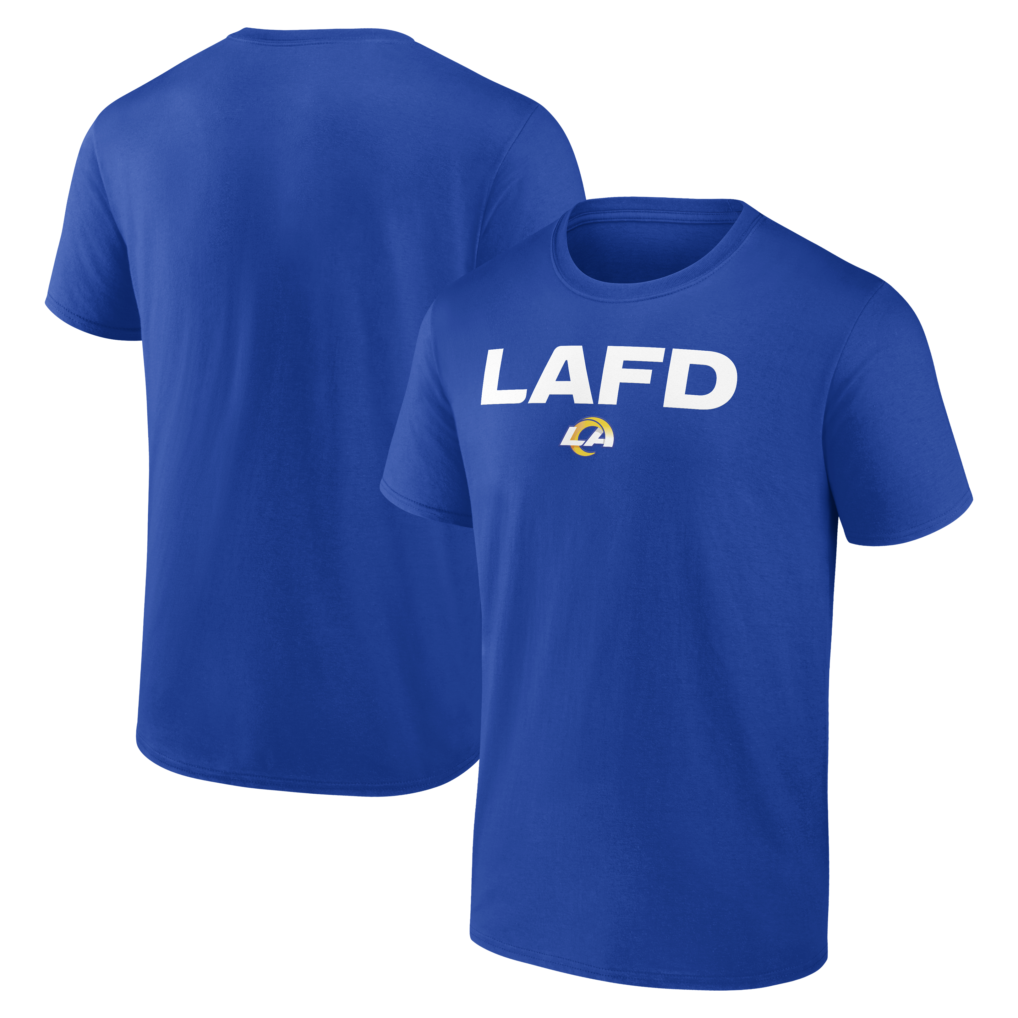 T-shirt Fanatics Royal Los Angeles Rams LAFD pour homme