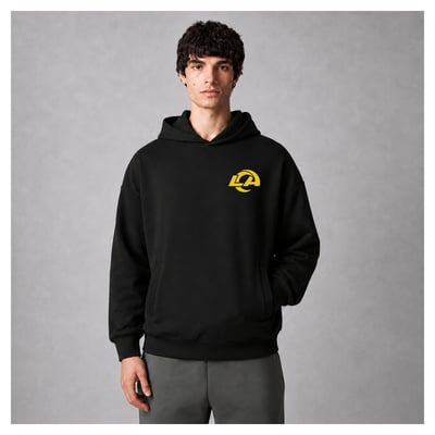 Los Angeles Rams Levelwear Insignia Luxe Zone Hoodie - Black