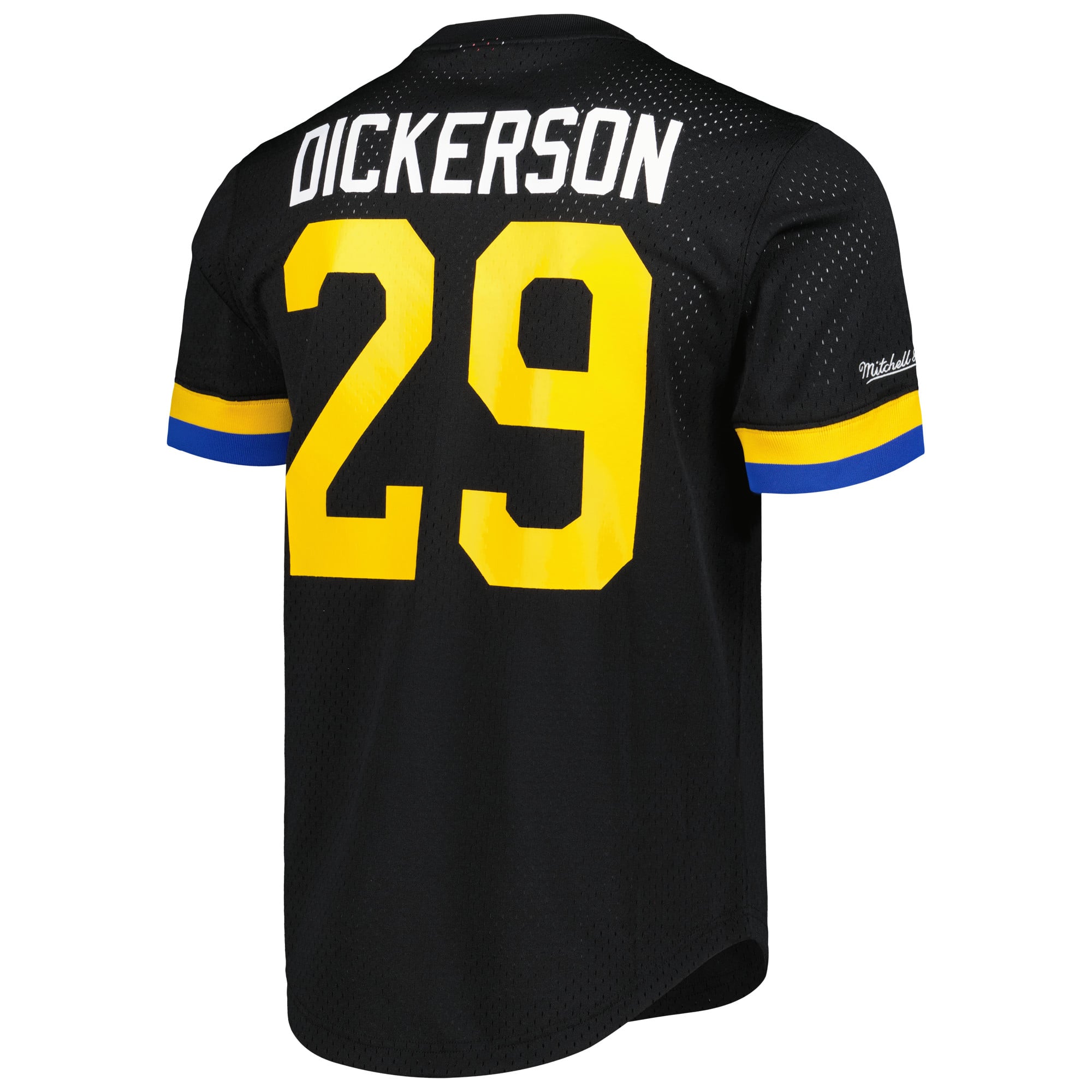 Men's Mitchell & Ness Eric Dickerson Black Los Angeles Rams