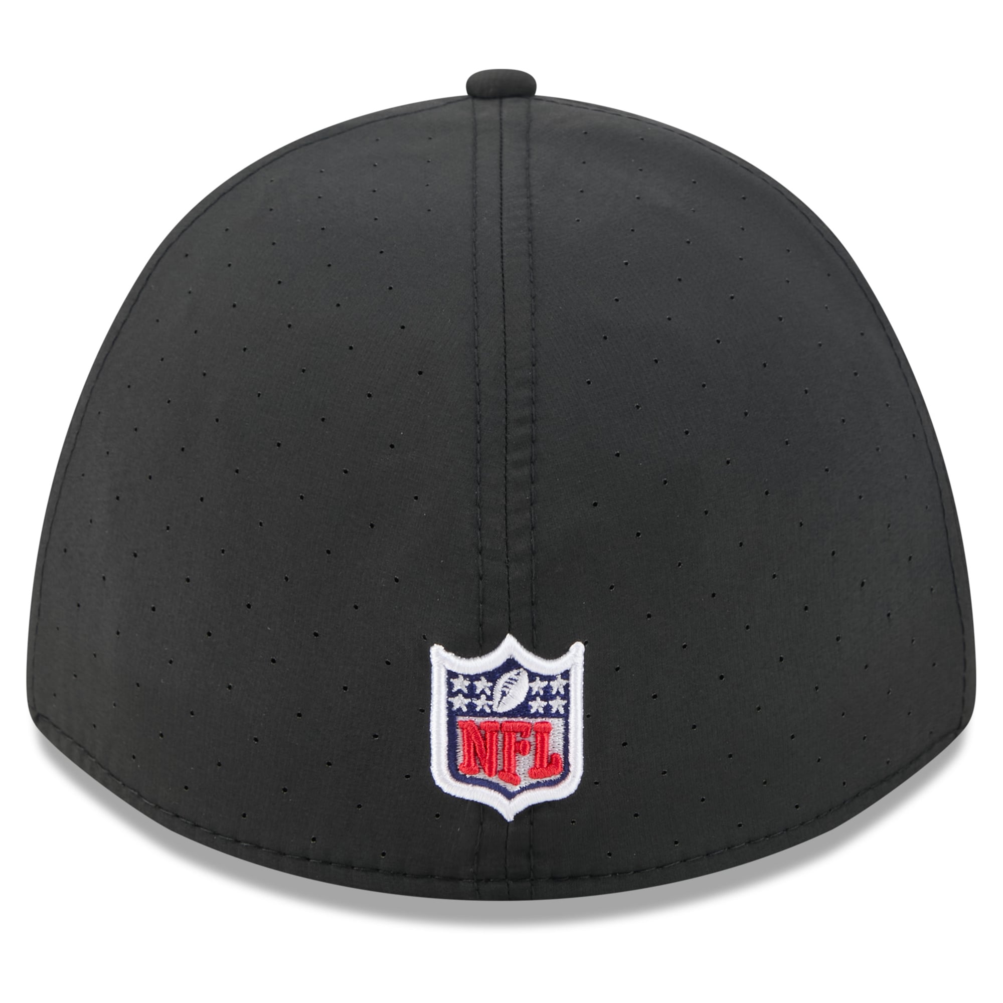 Men's New Era Black Los Angeles Rams 2026 NFL Crucial Catch 39THIRTY M-Crown Stretch Hat