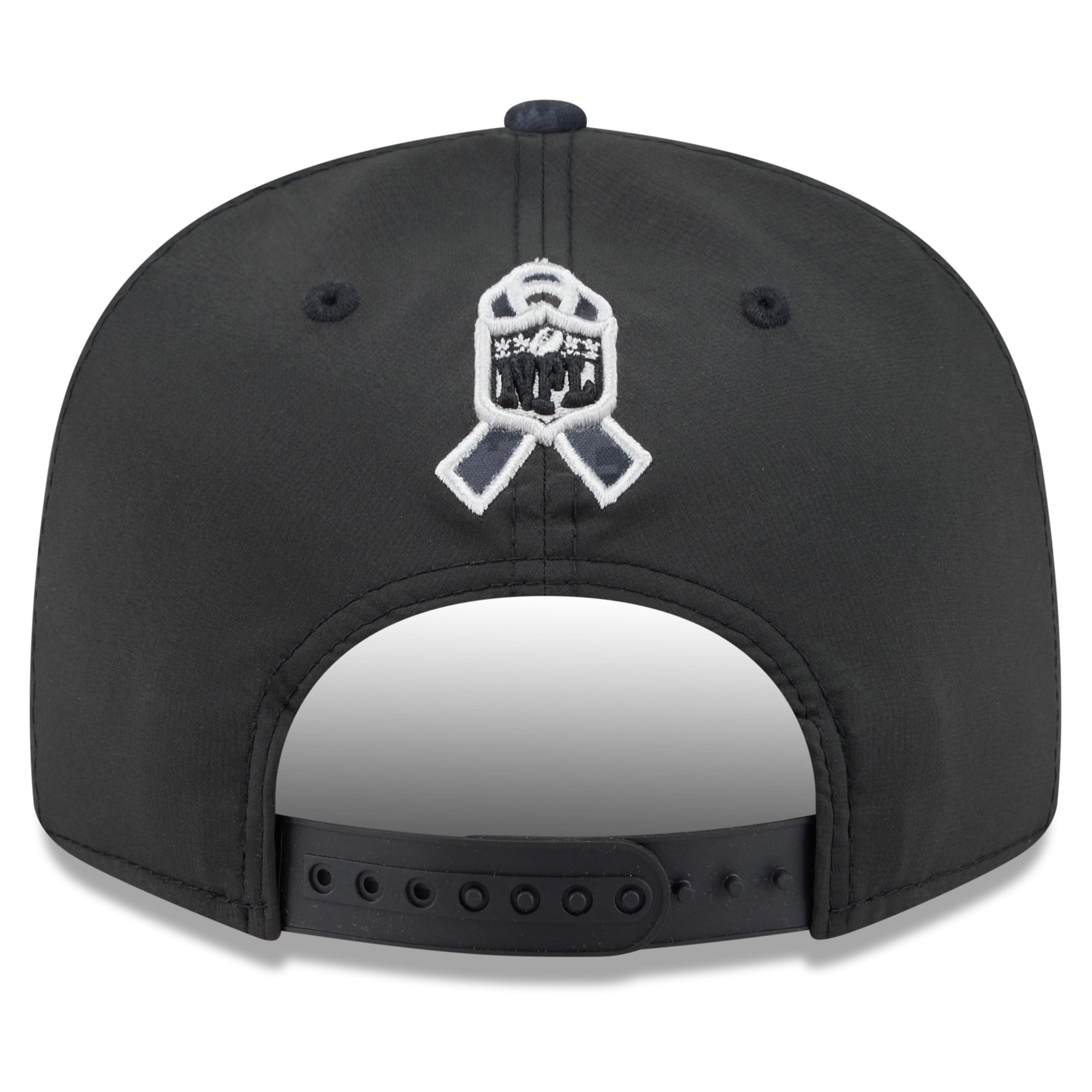Men's New Era Black Los Angeles Rams 2026 Salute To Service 9FIFTY Snapback Hat