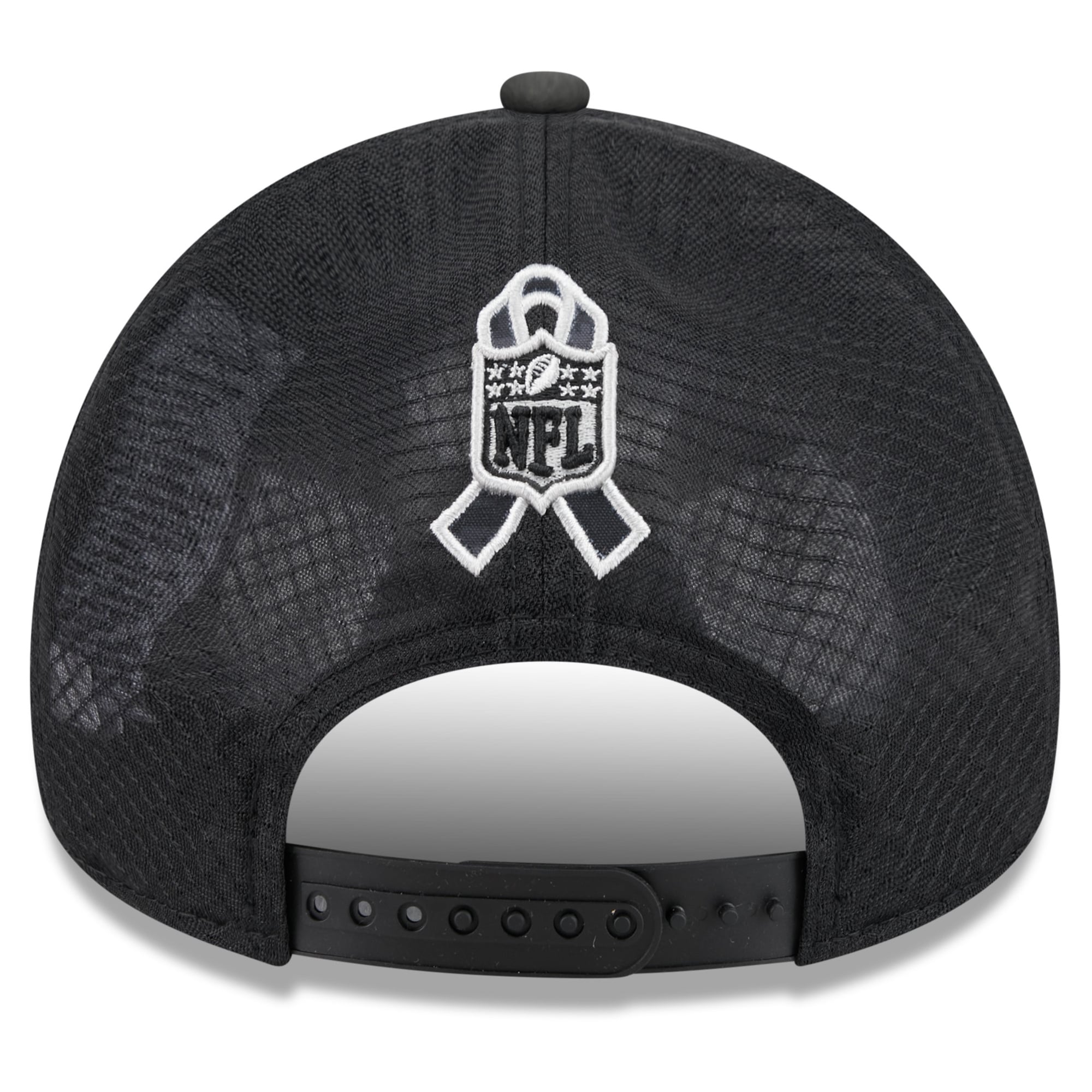 Casquette trucker ajustable New Era Apex 9FORTY noire pour homme