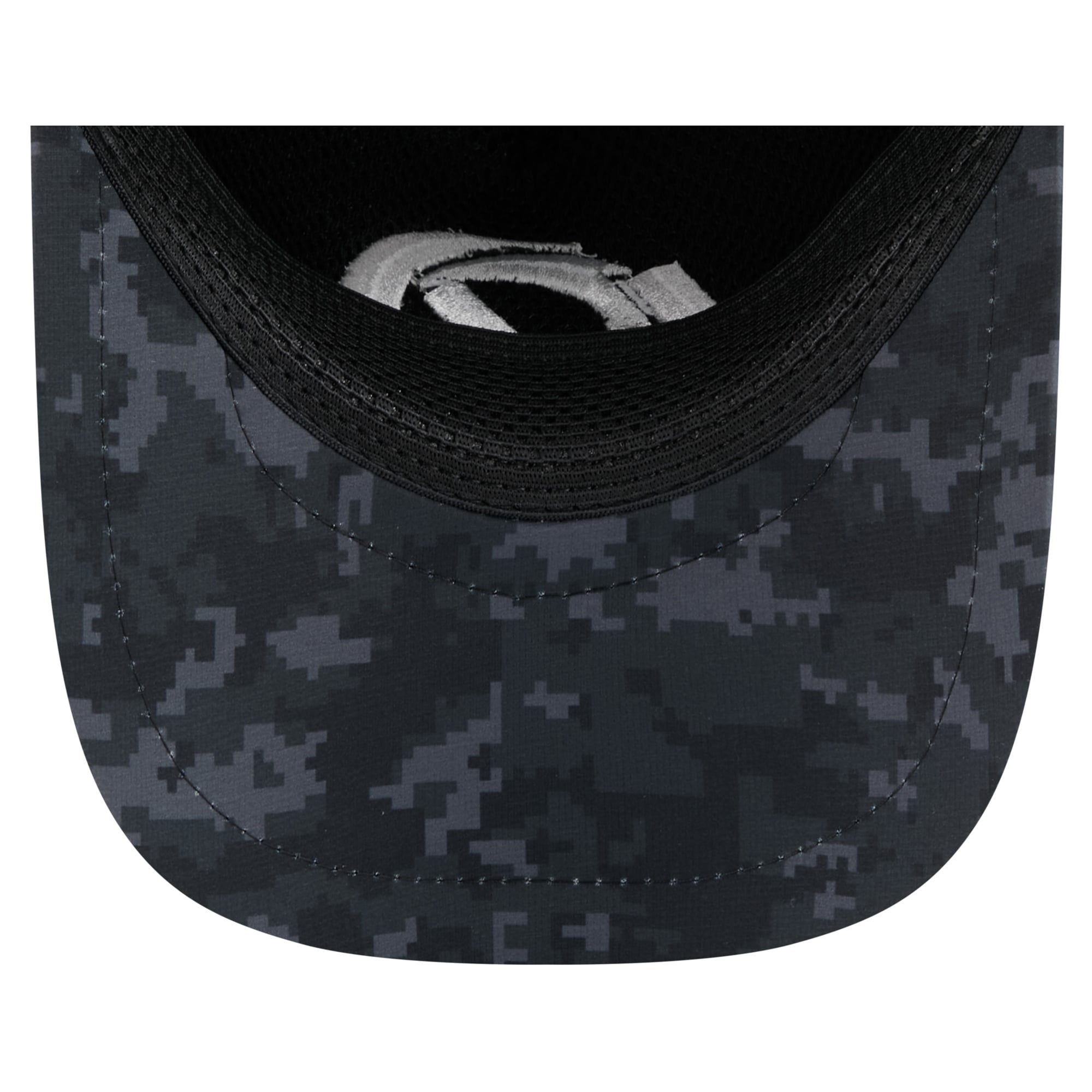 Casquette trucker ajustable New Era Apex 9FORTY noire pour homme