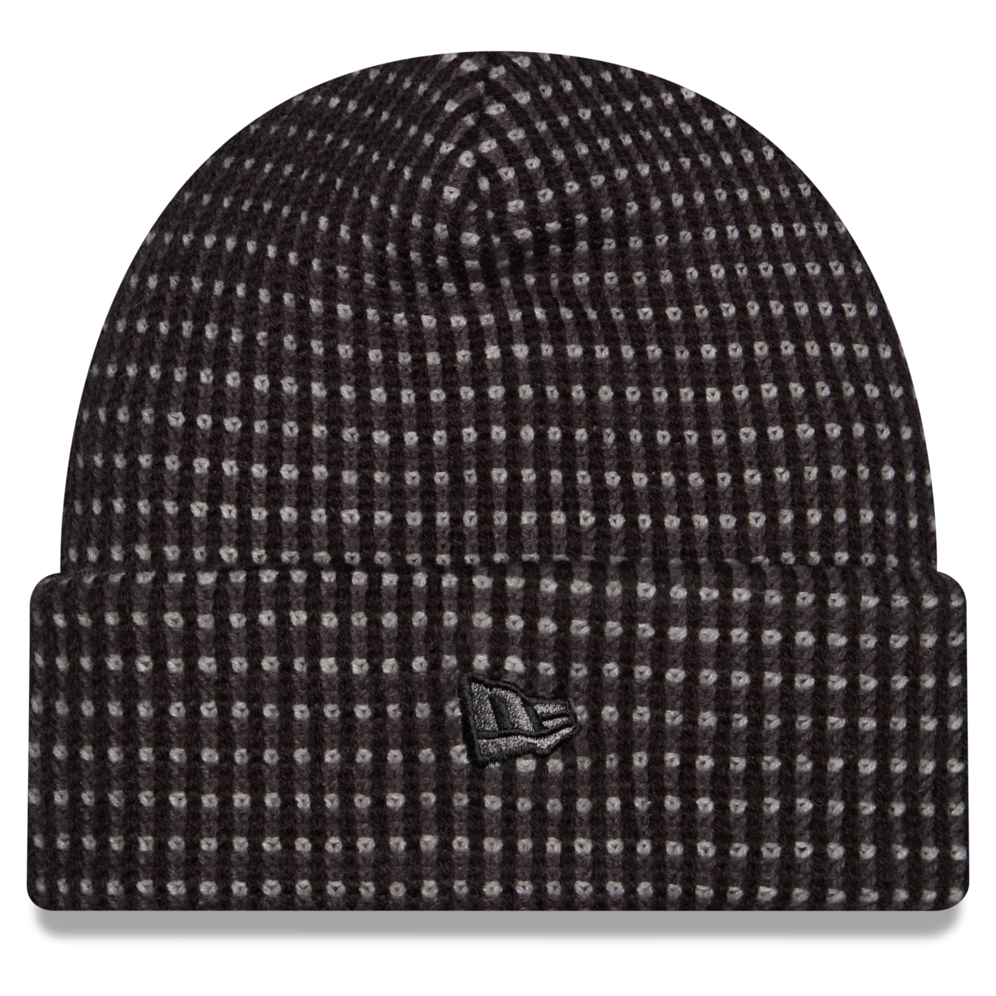 Bonnet à revers New Era noir pour homme, Los Angeles Rams 2026, idéal pour les temps froids.