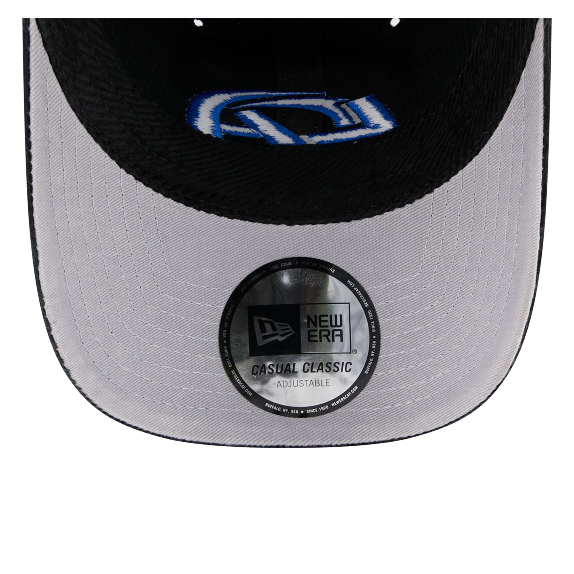 Casquette New Era noire pour homme, Los Angeles Rams, en velours côtelé, style classique décontracté et ajustable