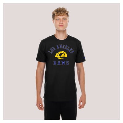 Los Angeles Rams New Era Functional Fandom T-Shirt - Black
