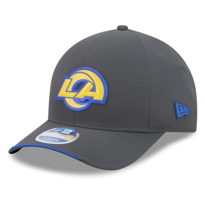 Los Angeles Rams New Era 2026 Sideline Cold Weather  9FORTY M-Crown Adjustable Hat - Charcoal