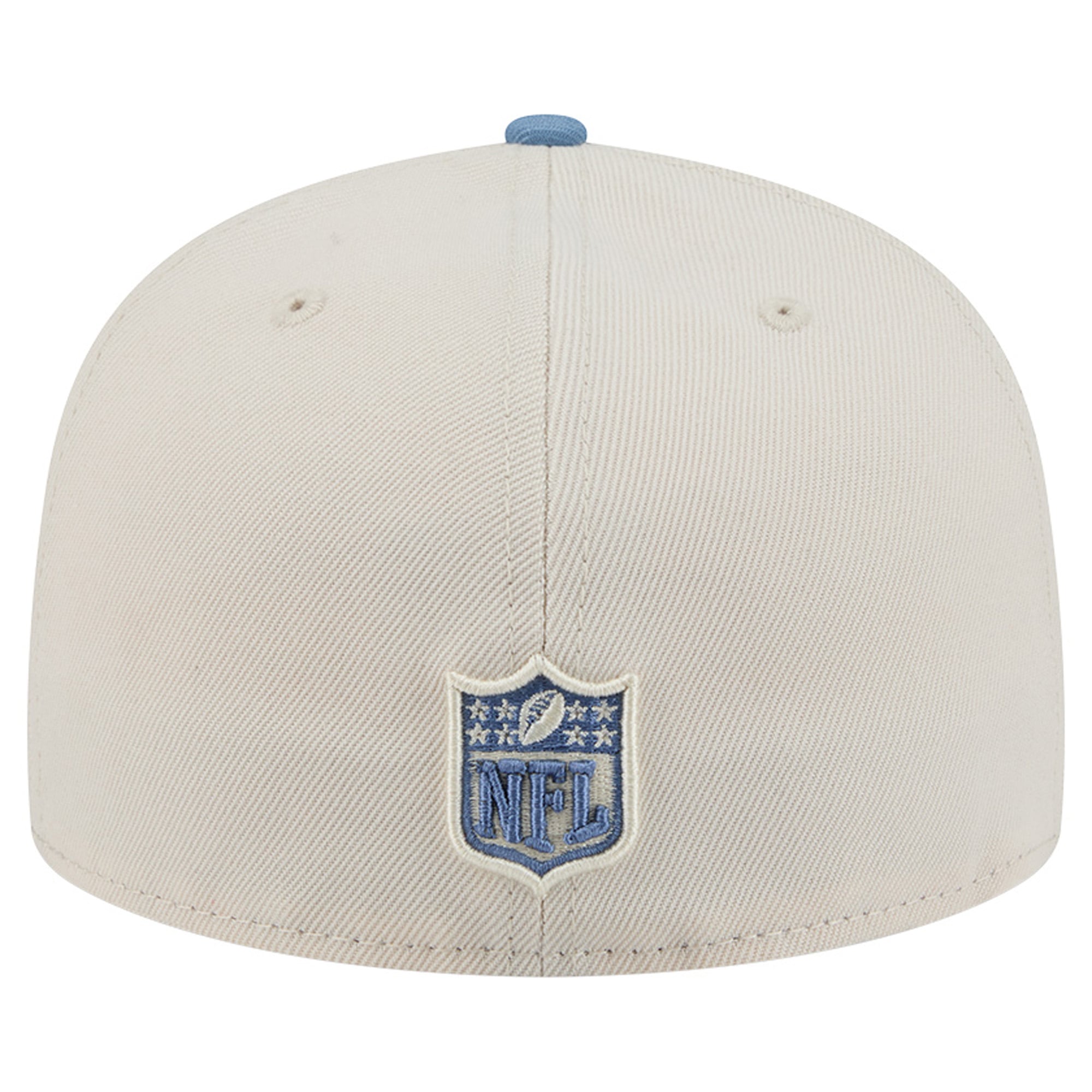 Casquette ajustée New Era 59FIFTY pour homme, coloris crème/bleu, Los Angeles Rams