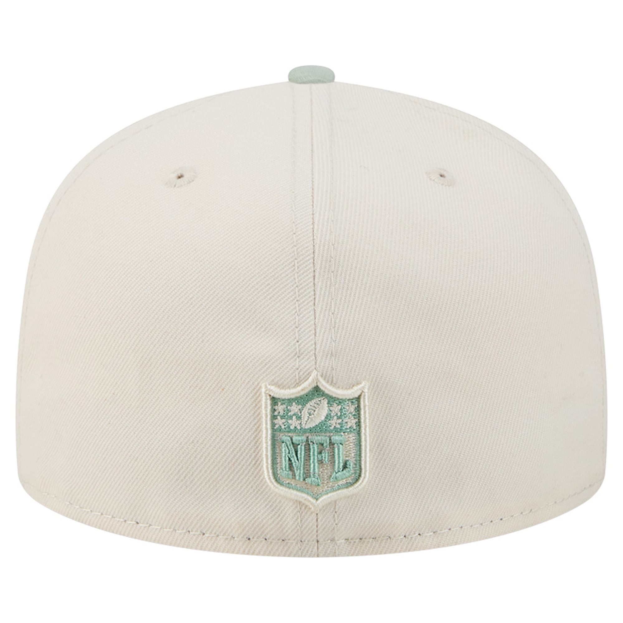Casquette ajustée New Era 59FIFTY pour homme, coloris crème/vert clair, Los Angeles Rams
