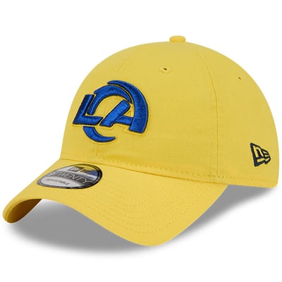  Los Angeles Rams New Era Rivalries Collection Team 9TWENTY Adjustable Hat - Gold