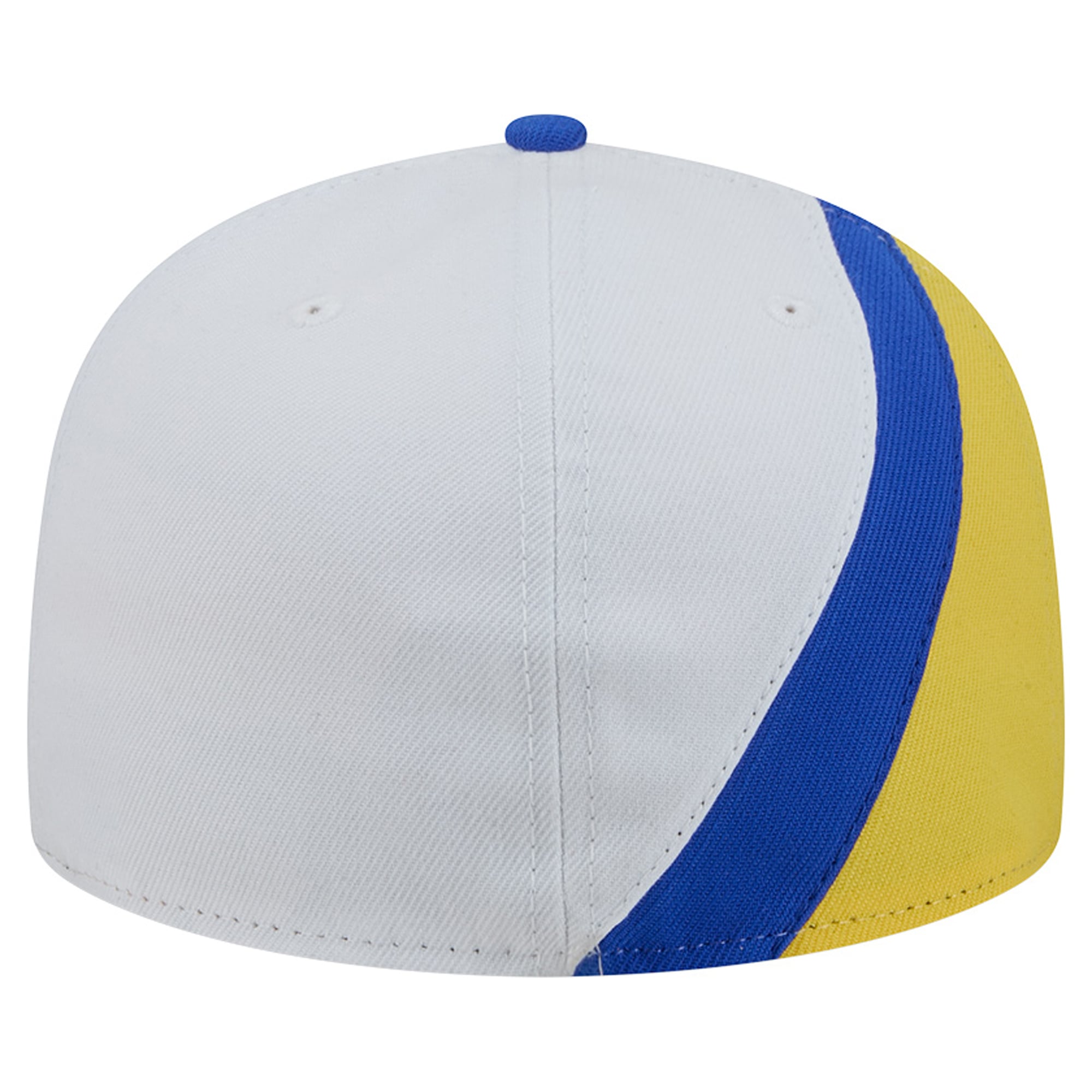 Casquette ajustée New Era Shock 59FIFTY pour homme, couleur or/bleu royal, Los Angeles Rams