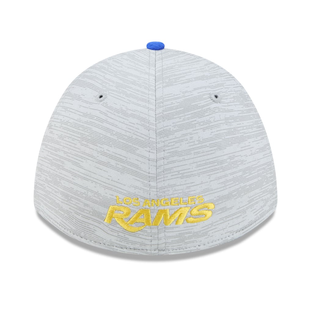 Crown Frame Design Los Angeles Rams New Era Tech 39THIRTY M-Crown A-Frame Stretch Hat ...