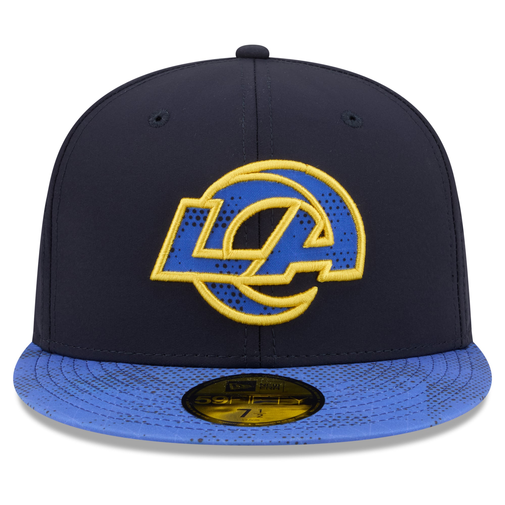 Men's New Era Navy Los Angeles Rams Rivalries Collection 59FIFTY Fitted Hat