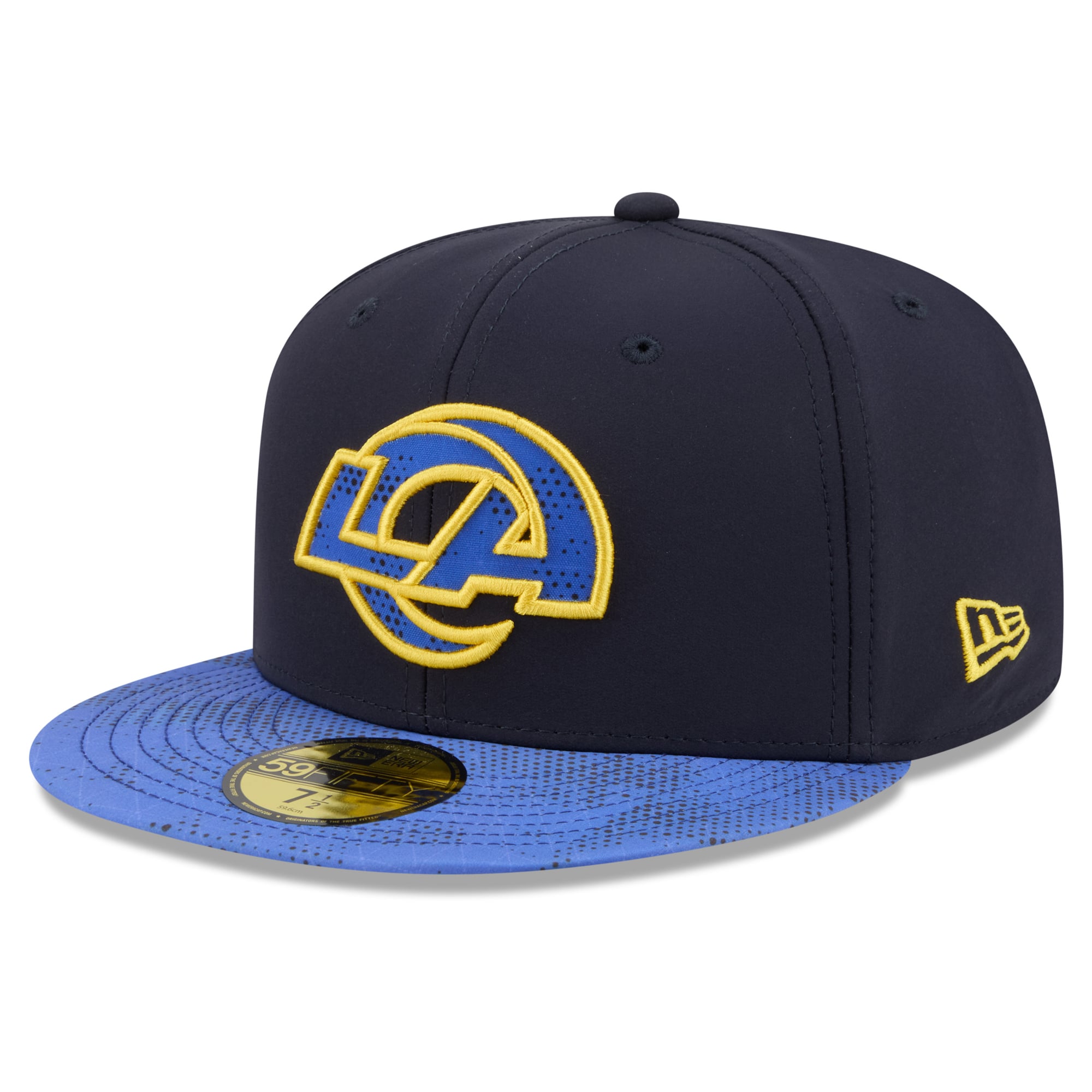 Men's New Era Navy Los Angeles Rams Rivalries Collection 59FIFTY Fitted Hat
