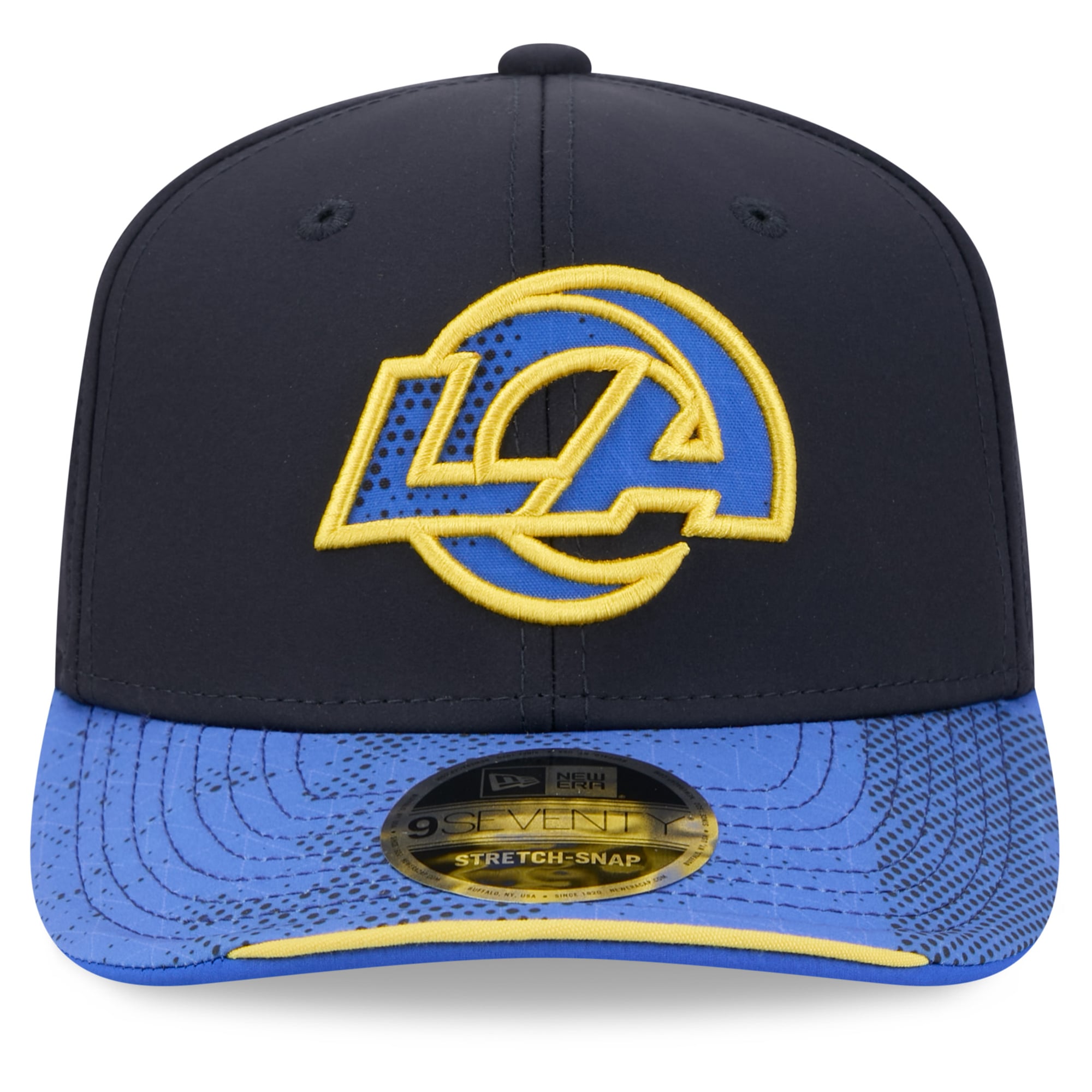 Men's New Era Navy Los Angeles Rams Rivalries Collection 9SEVENTY Adjustable Hat