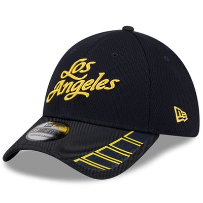  Los Angeles Rams New Era Rivalries Collection Fan Pack 39THIRTY Flex Hat - Navy