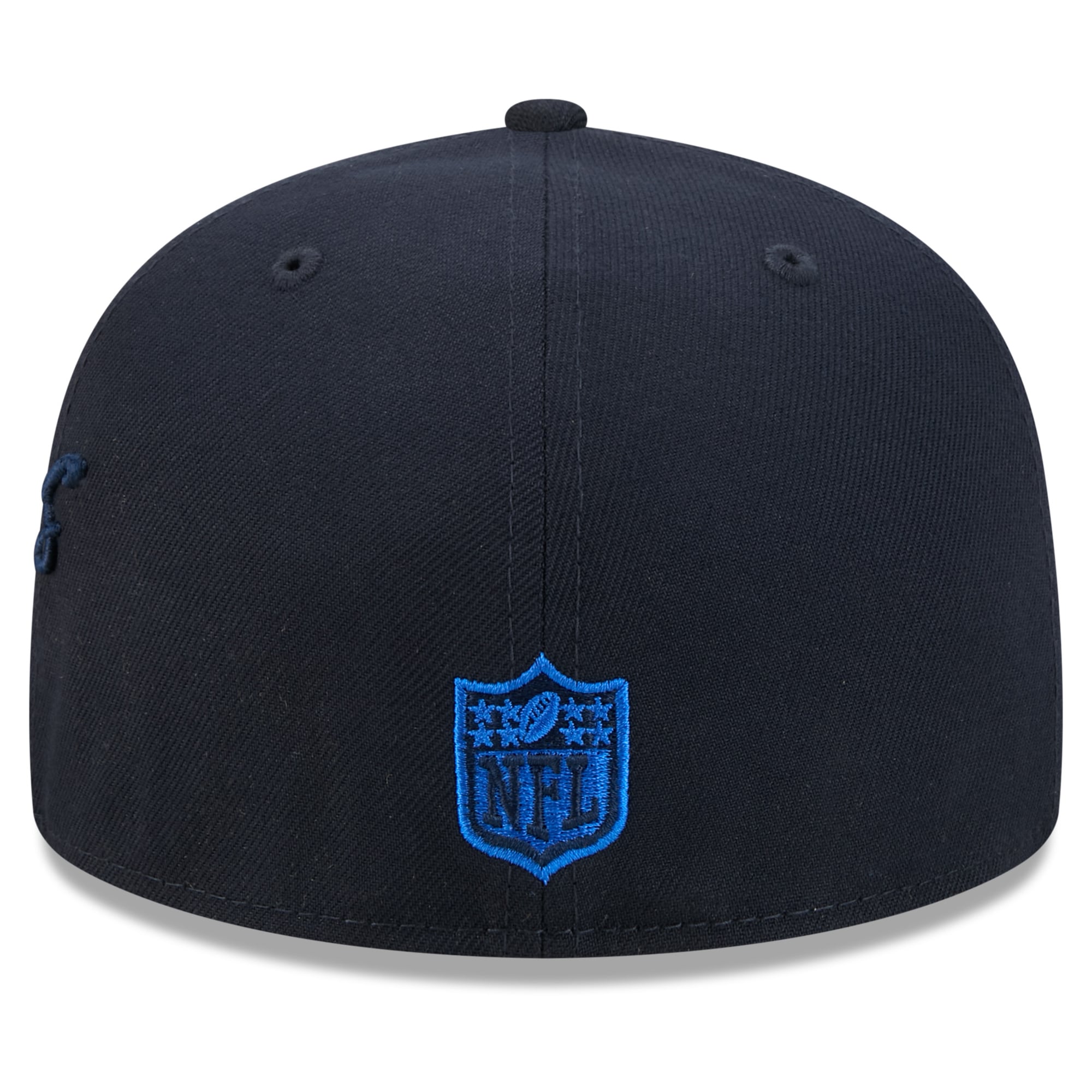 Men's New Era Navy Los Angeles Rams Rivalries Collection Fan Pack Side Script 59FIFTY Fitted Hat