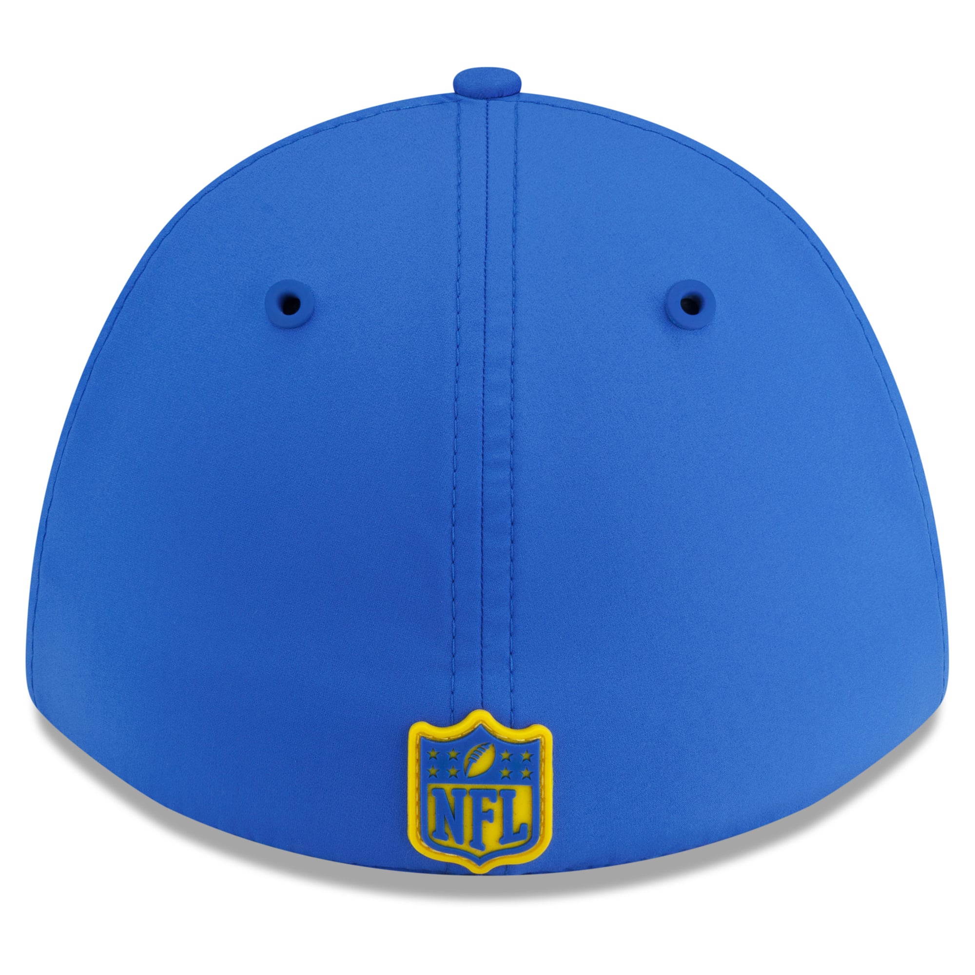 Casquette New Era Royal Los Angeles Rams 2026 Sideline 39THIRTY M-Crown Flex pour homme