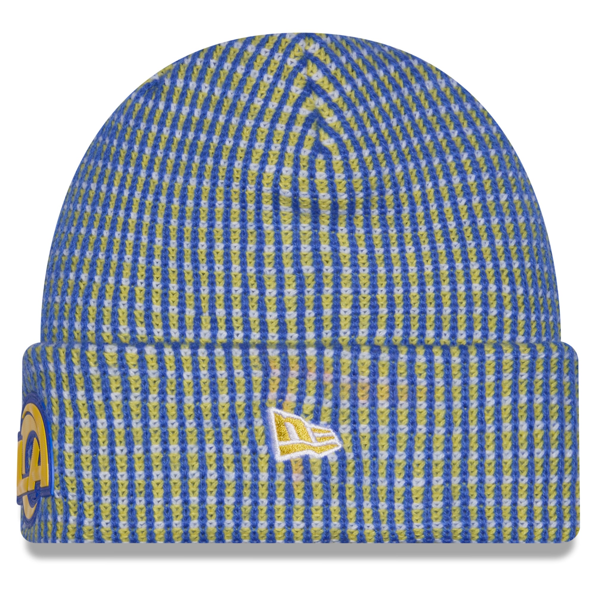 Bonnet à revers New Era Royal Los Angeles Rams 2026 pour homme