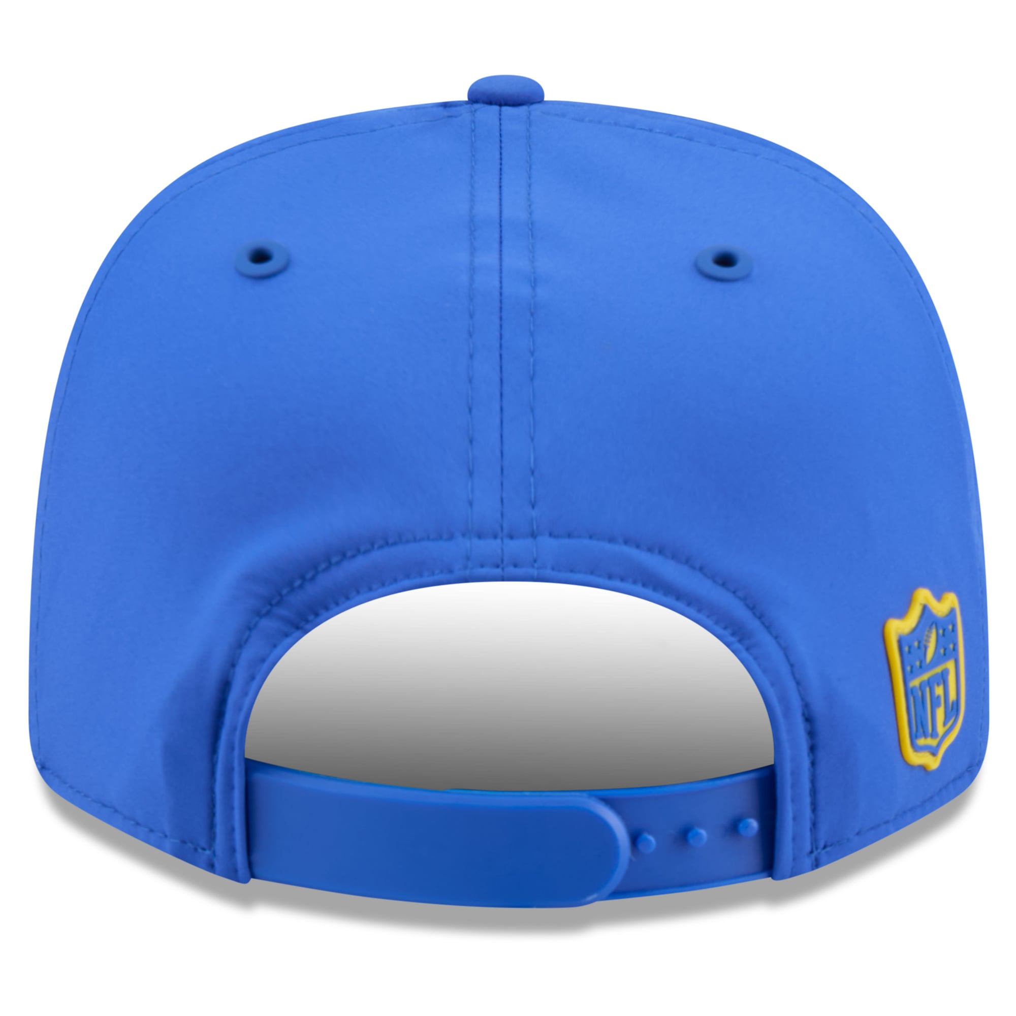 Casquette ajustable New Era Royal Los Angeles Rams 2026 Sideline Throwback 9SEVENTY pour homme
