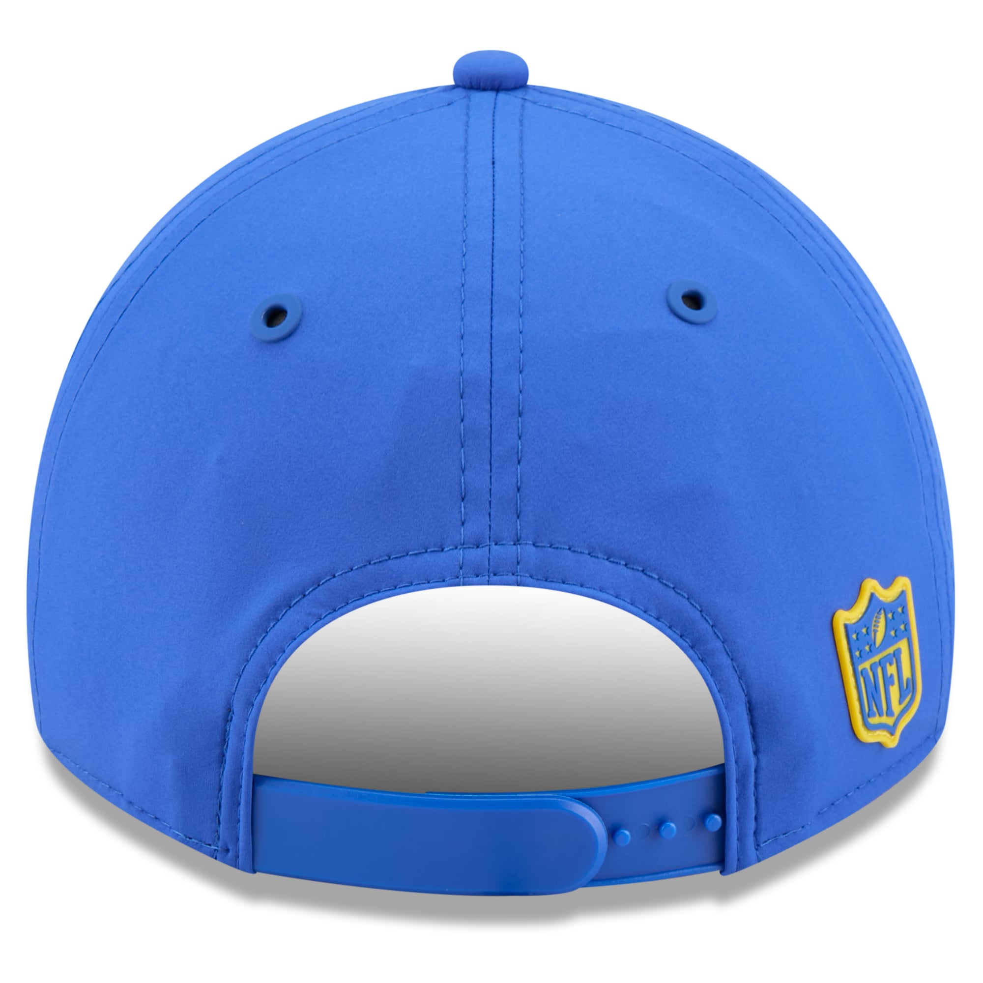 Casquette New Era Royal Los Angeles Rams 2026 Sideline Throwback pour homme, style classique décontracté et ajustable