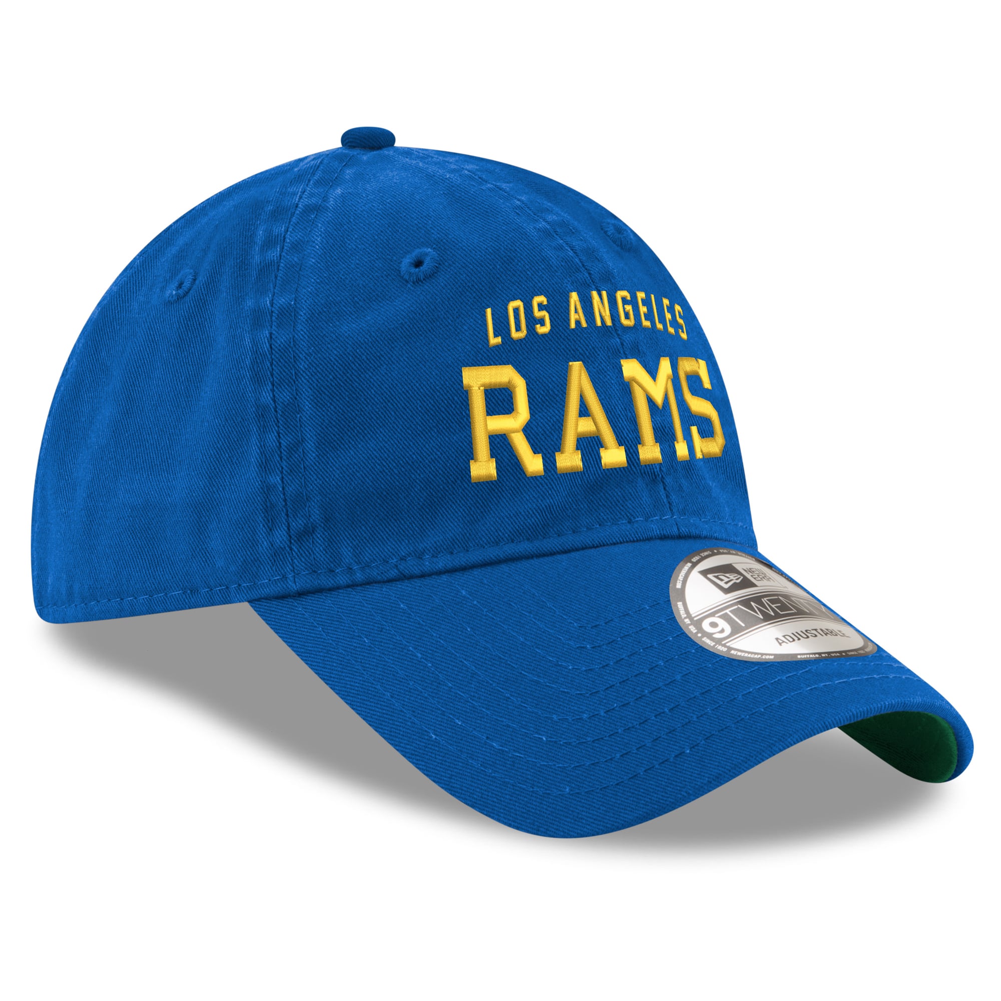 Men's New Era Royal Los Angeles Rams Classic Sol Alternate 9TWENTY Adjustable Hat