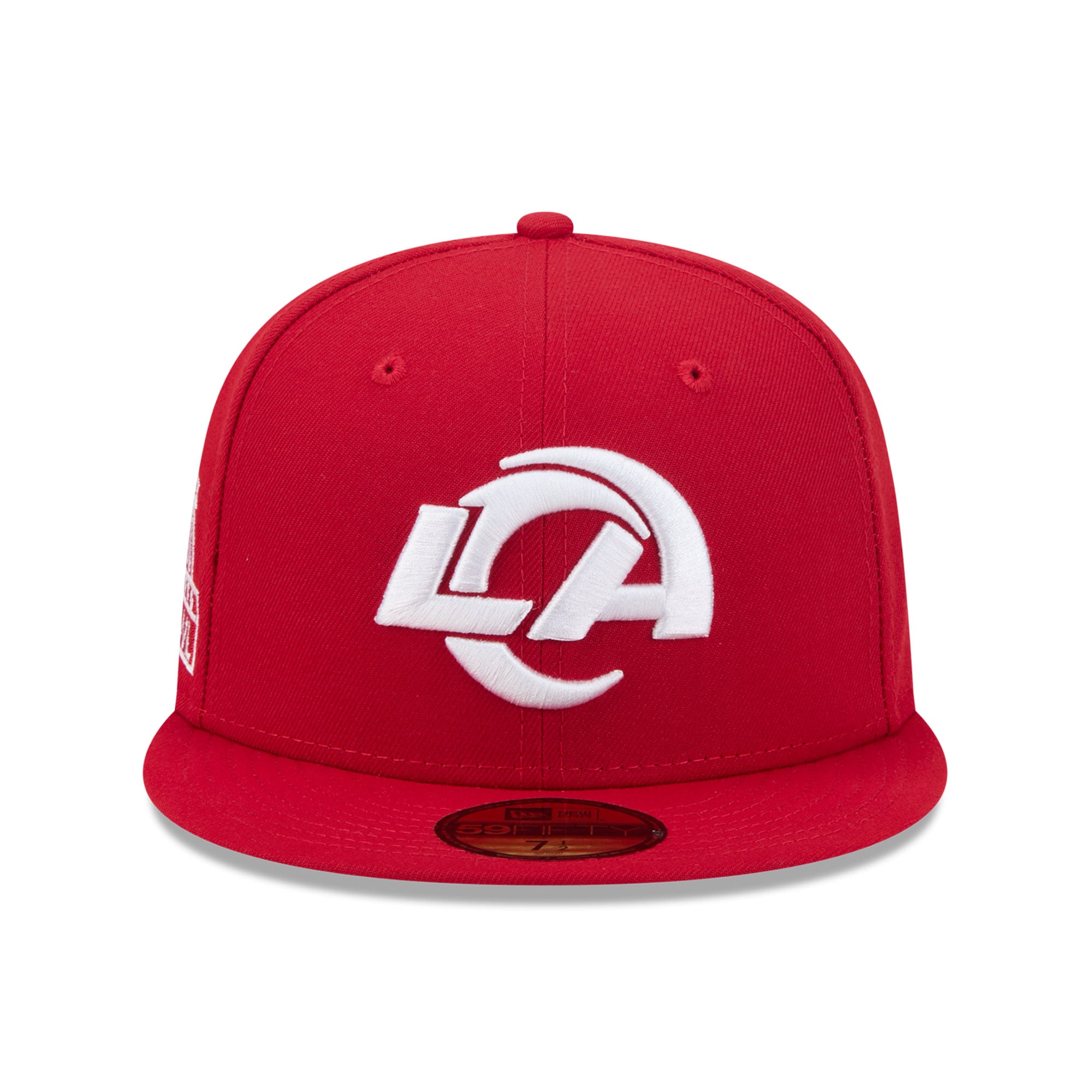 Casquette ajustée New Era Scarlet Los Angeles Rams 59FIFTY pour homme