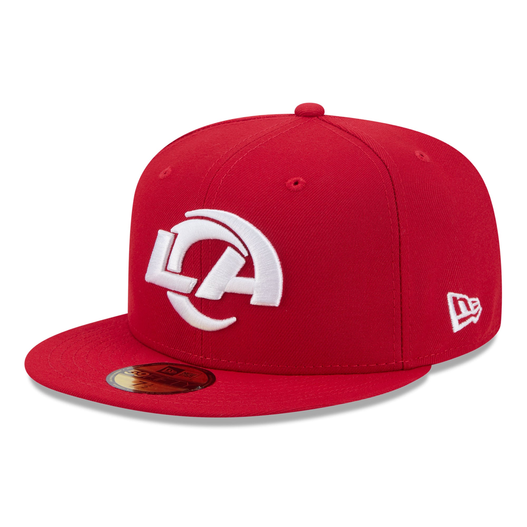 Casquette ajustée New Era Scarlet Los Angeles Rams 59FIFTY pour homme