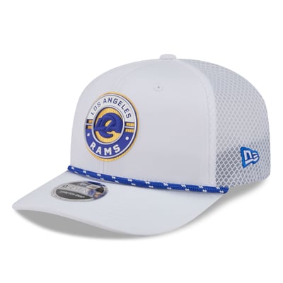 Los Angeles Rams New Era Game 9SEVENTY Adjustable Hat - White