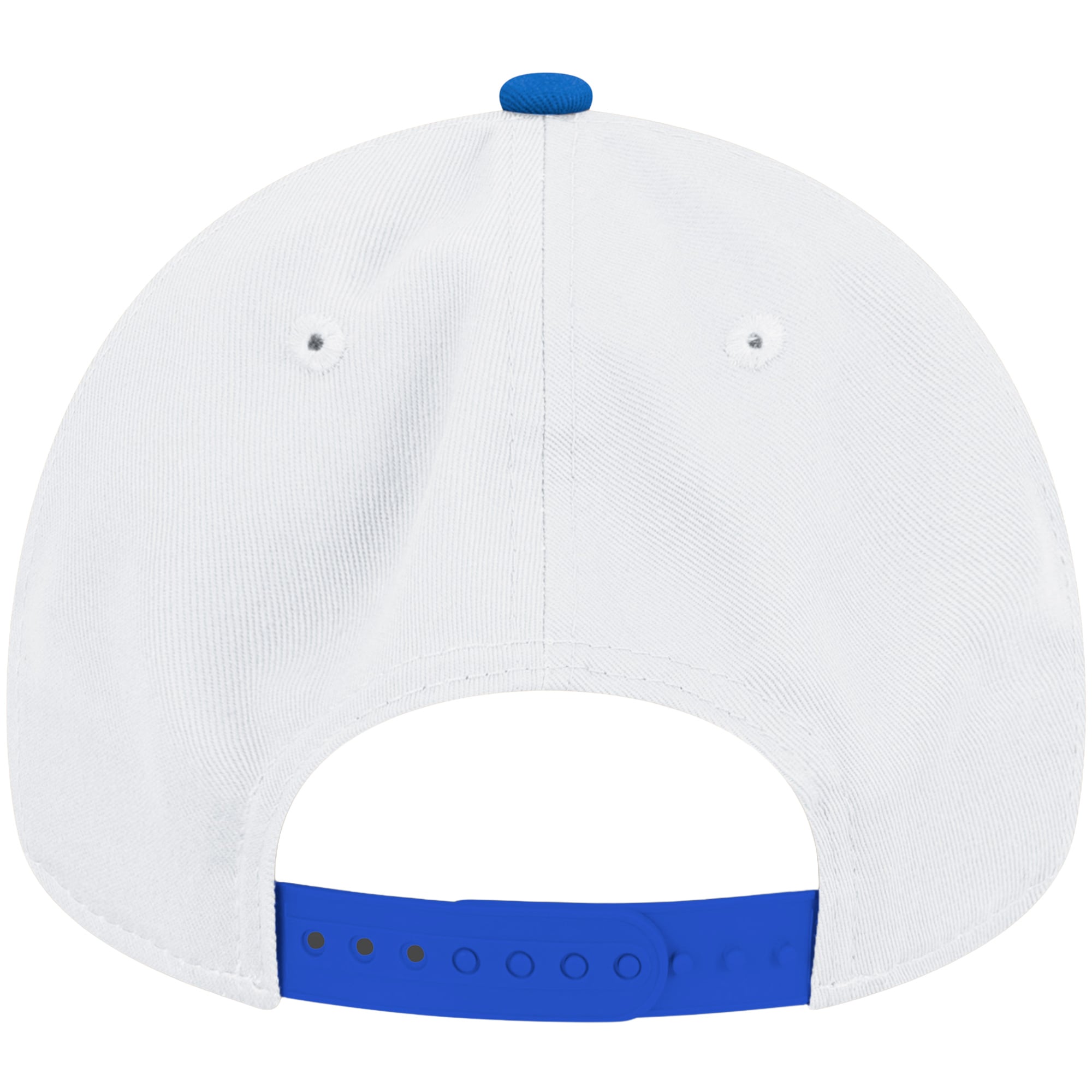 Men's New Era White/Royal Los Angeles Rams Classic Sol Alternate A-Frame 9FORTY Adjustable Hat