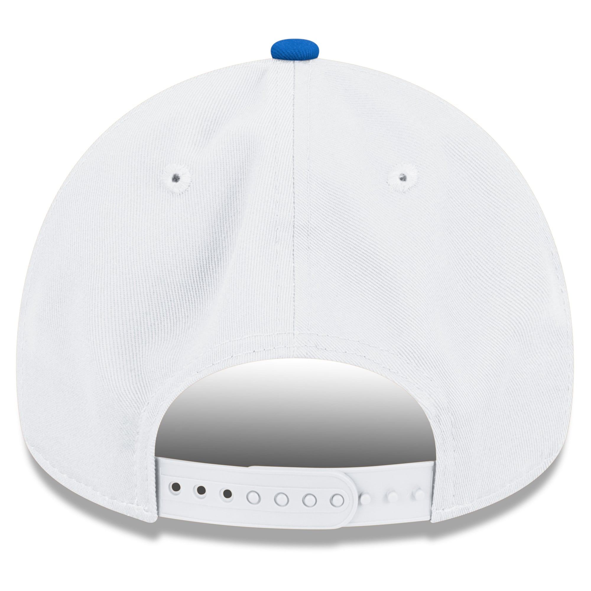 Men's New Era White/Royal Los Angeles Rams Classic Sol Alternate A-Frame 9FORTY Adjustable Hat