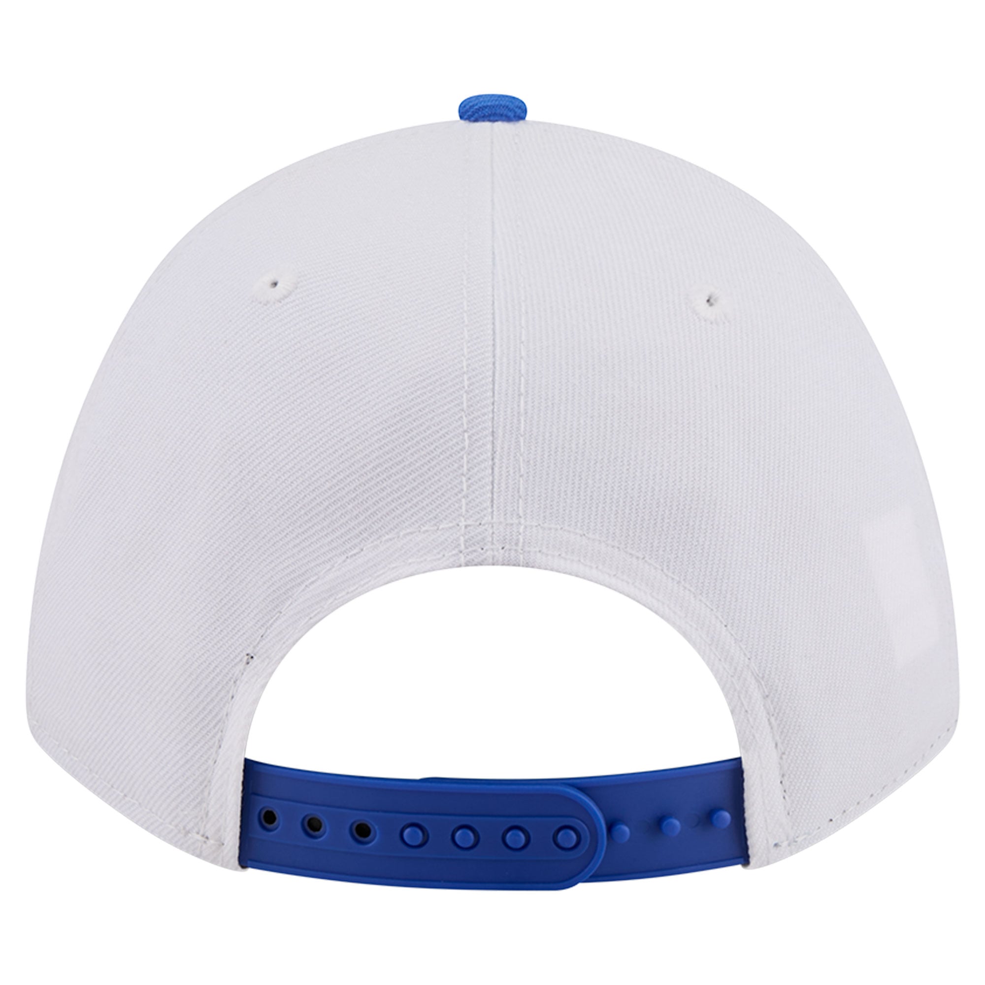 Casquette ajustable New Era blanche/bleu roi Los Angeles Rams Loyal 9FORTY M-Crown pour homme