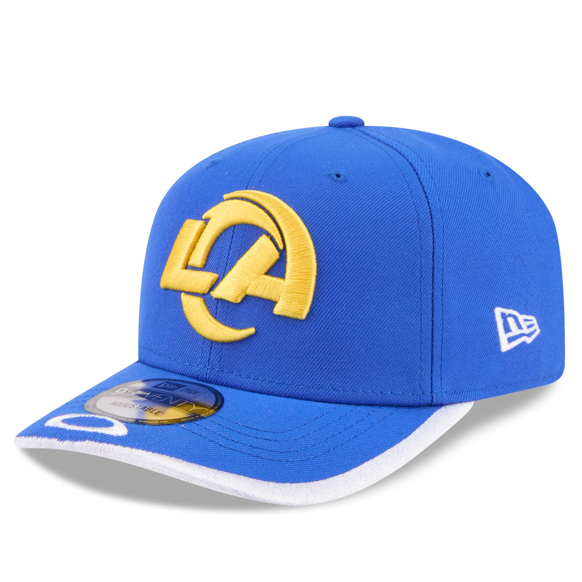 Casquette ajustable New Era x Oakley Royal Los Angeles Rams 9SEVENTY pour homme