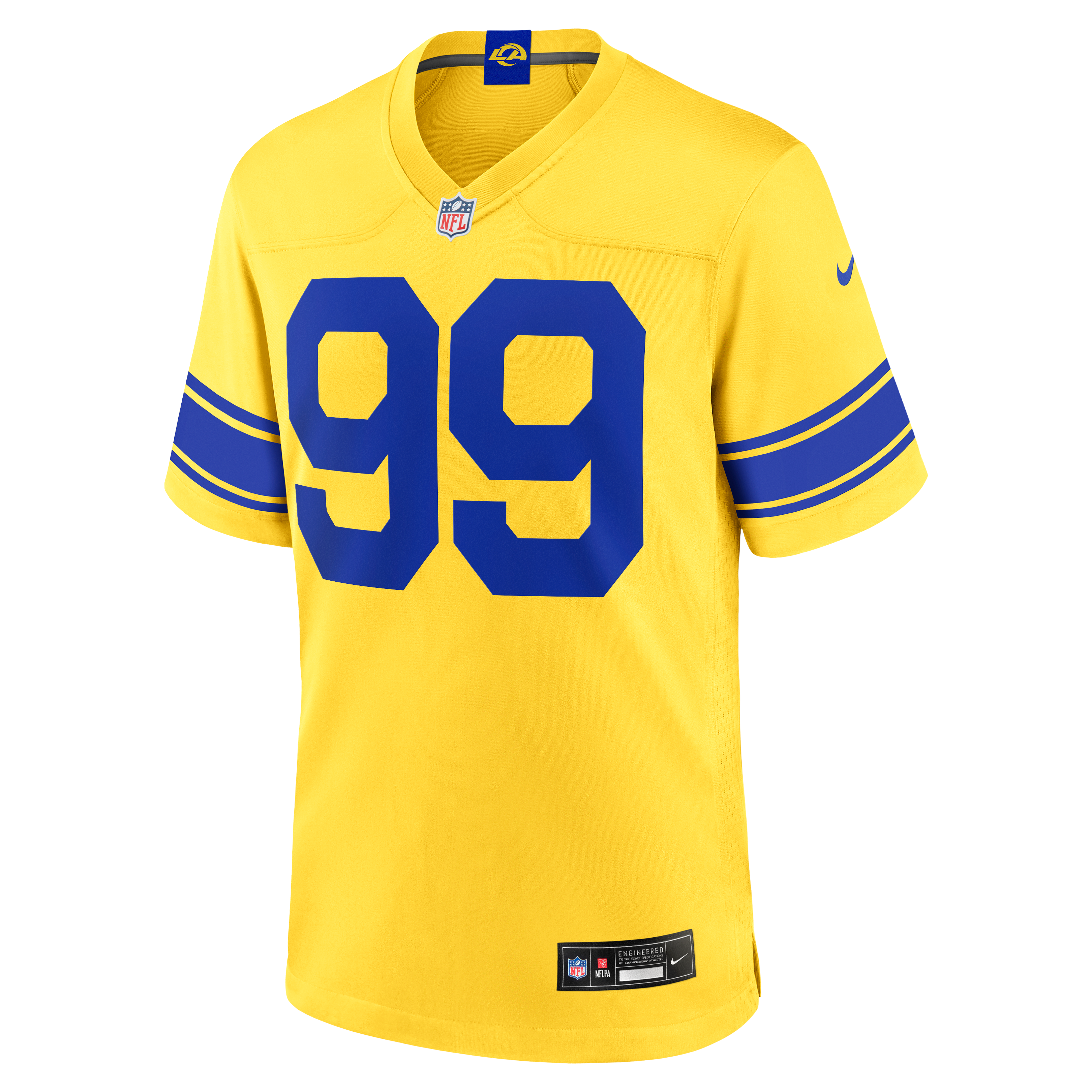 Men's Nike Aaron Donald Royal Los Angeles Rams Game Jersey