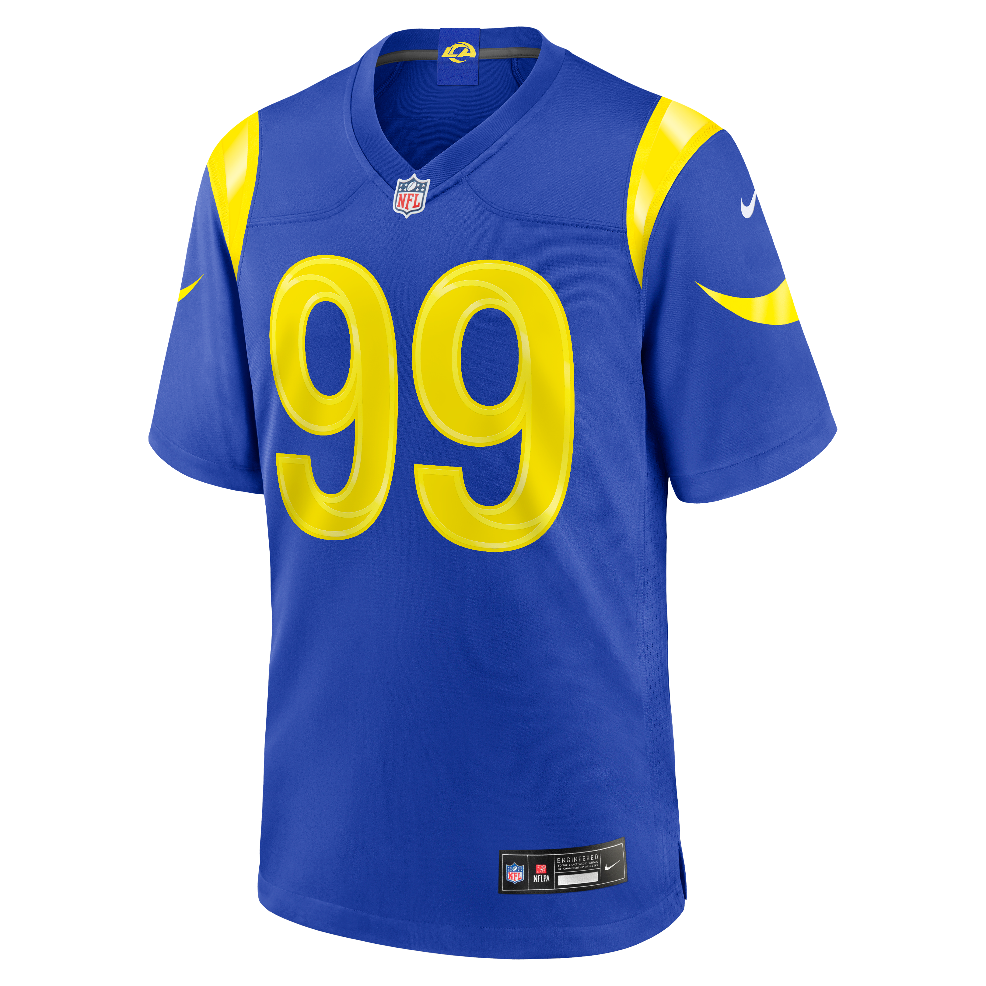 Men's Nike Aaron Donald Royal Los Angeles Rams Game Jersey