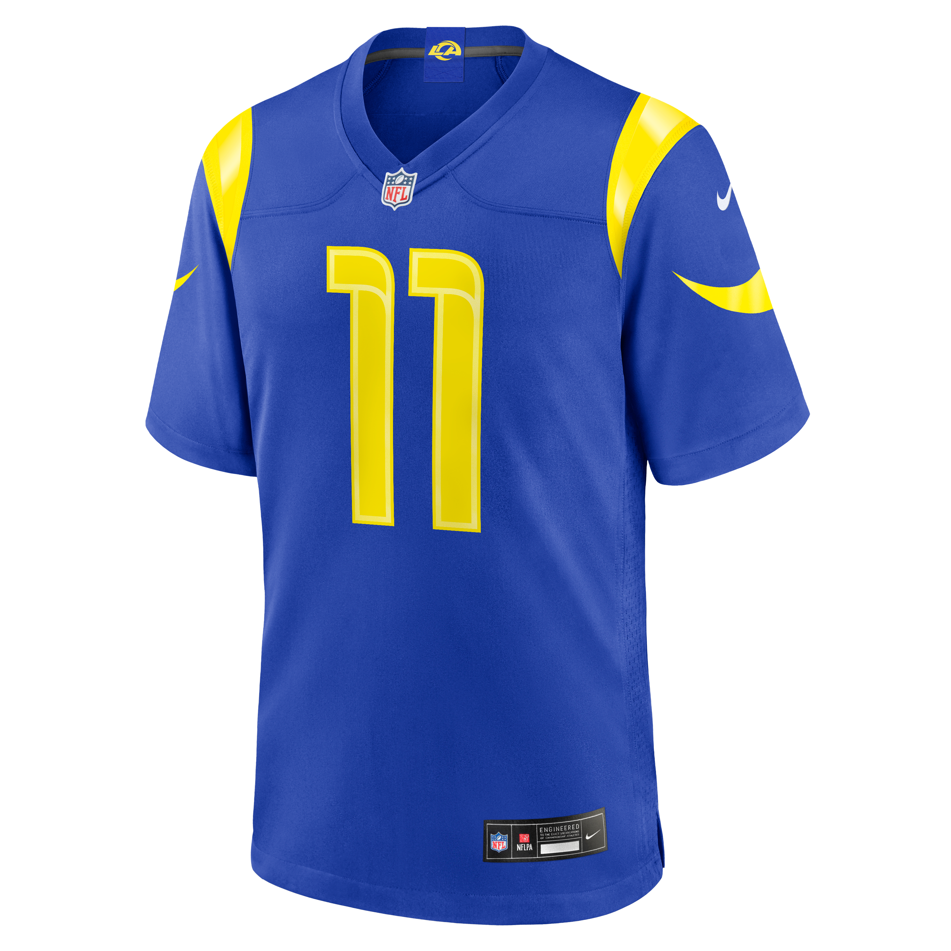 Men's Nike Alex Bachman Royal Los Angeles Rams Team Game Jersey
