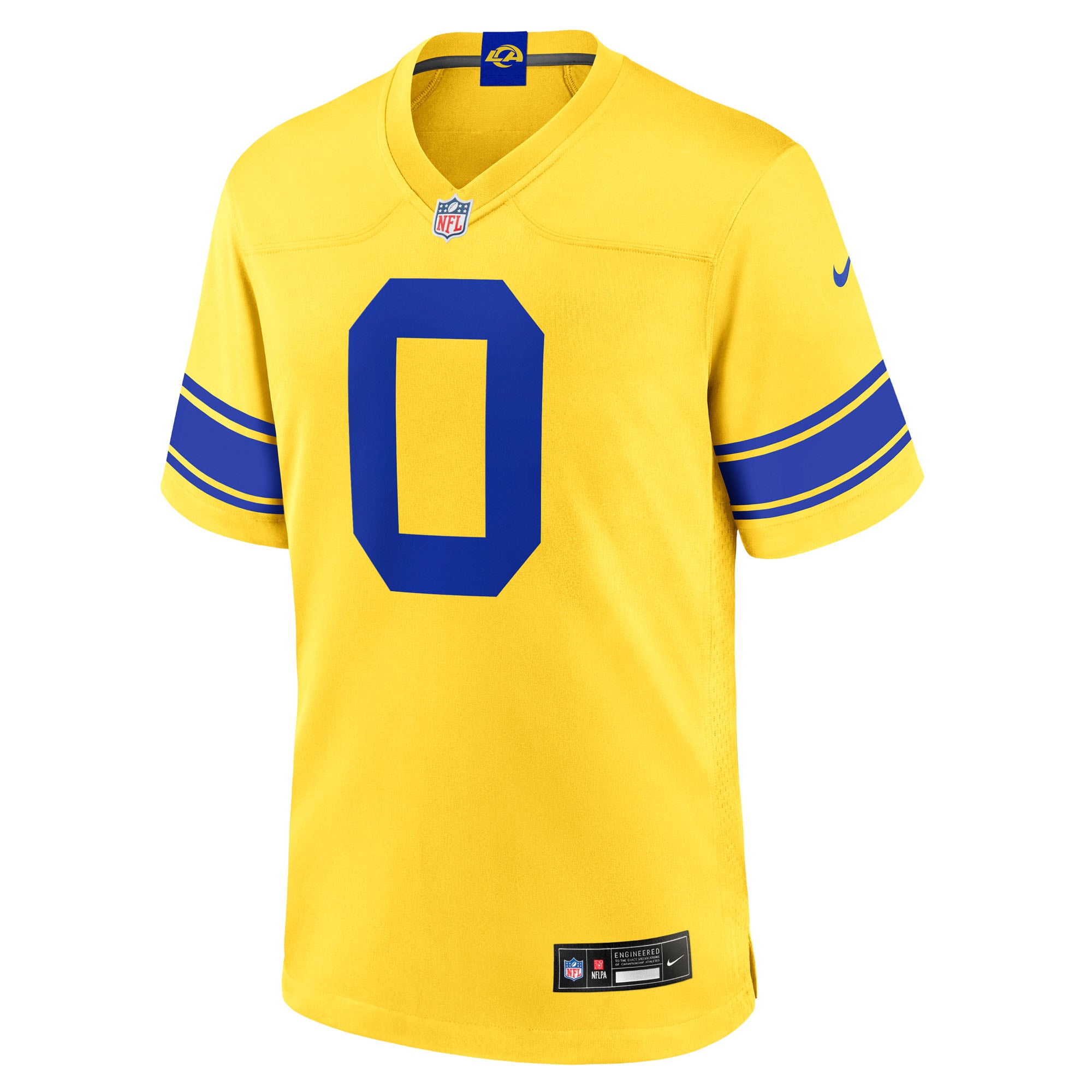 Men's Nike Byron Young Gold Los Angeles Rams Alternate Classic Sol Game Jersey